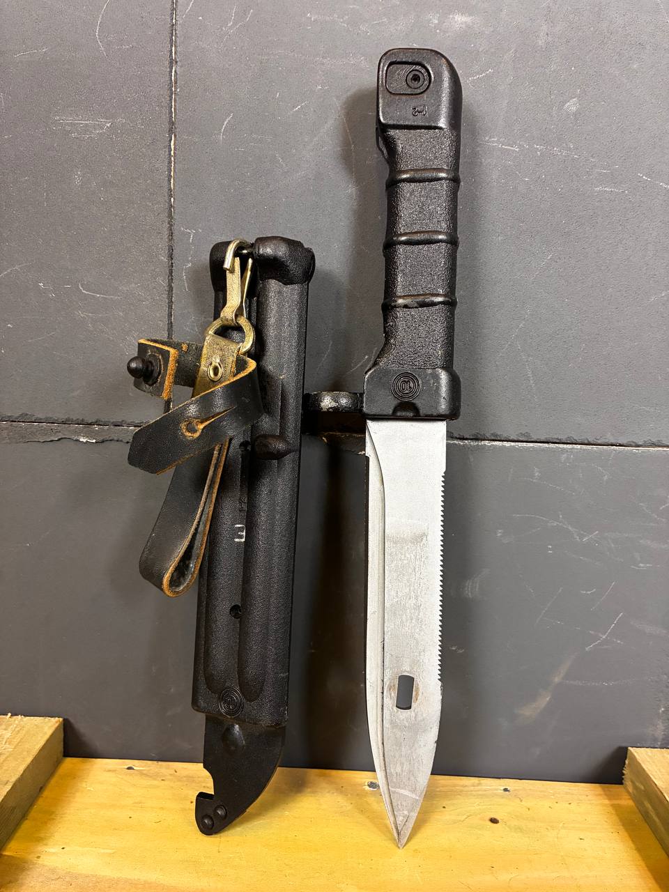 Issued Bulgarian 6X5 AK74 Bayonet