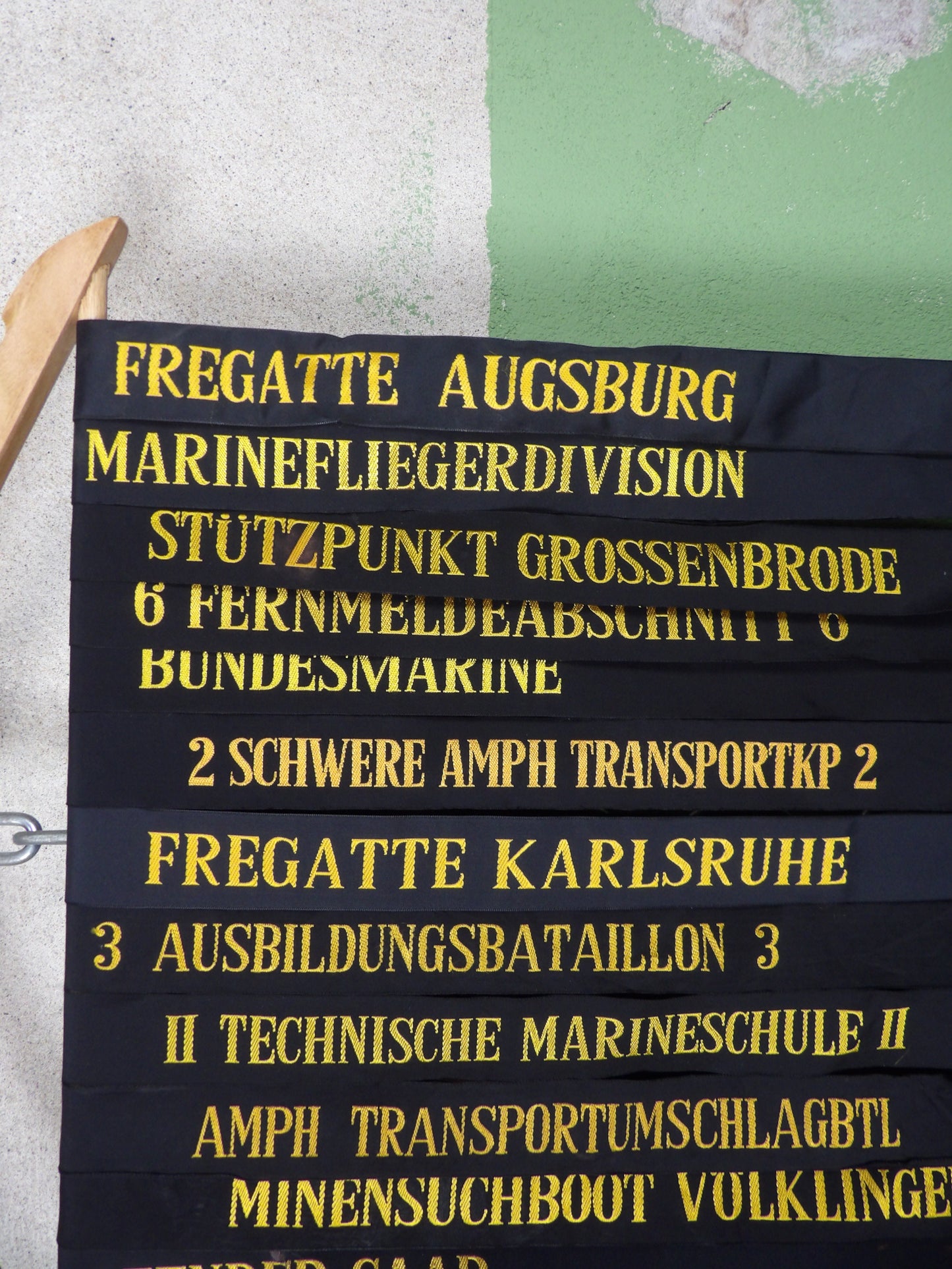 Random West German Bundesmarine Navy Cap Tallies