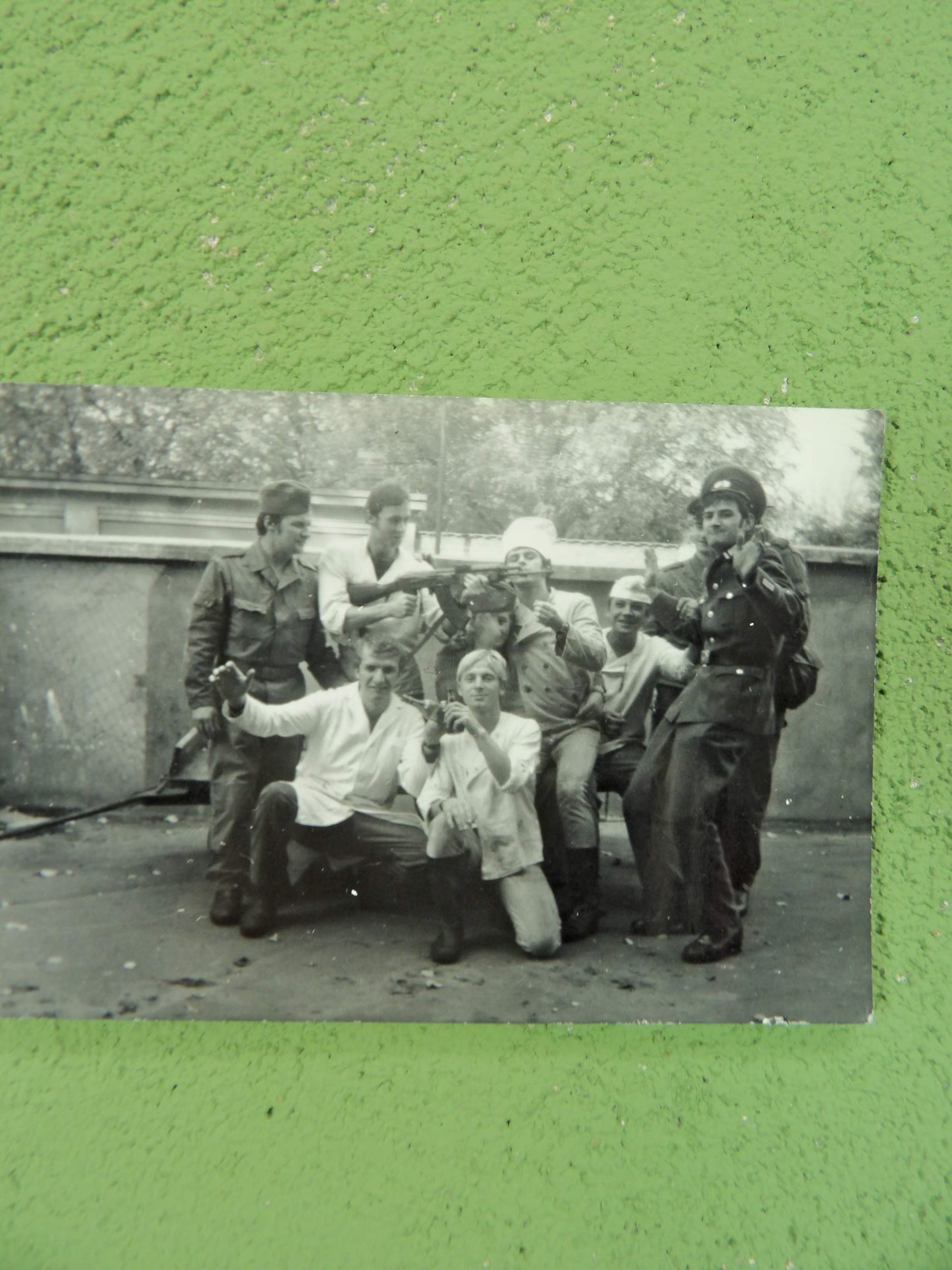 DDR / NVA Soldier Photo Bundle 4x Original East German Military Snapshots