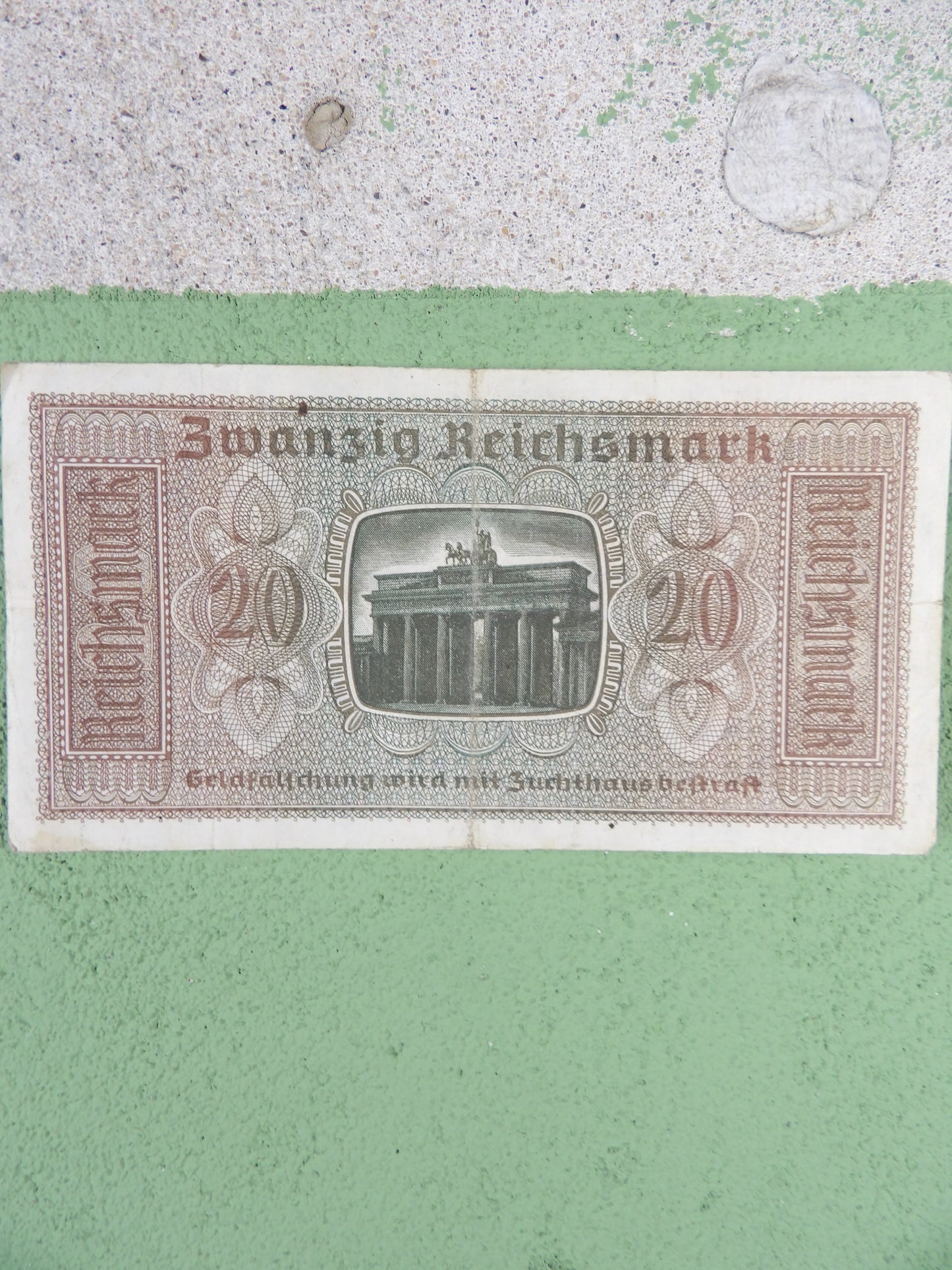 Third Reich 20 Wehrmacht Reichsmark 1944