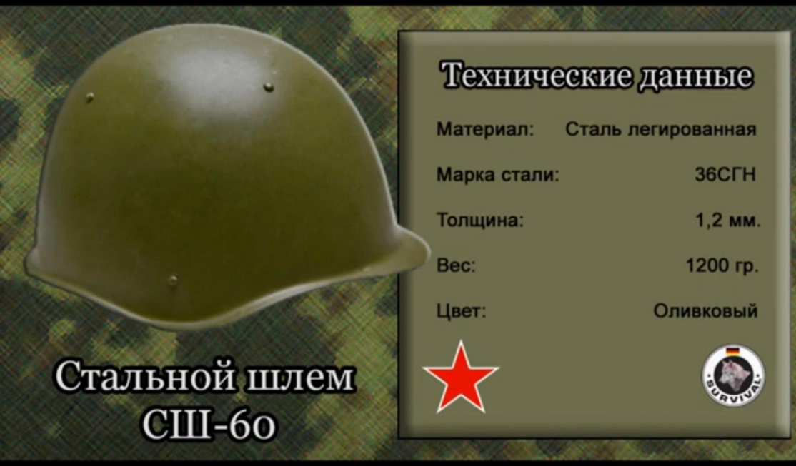 Soviet SSH-60 Steel Helmet
