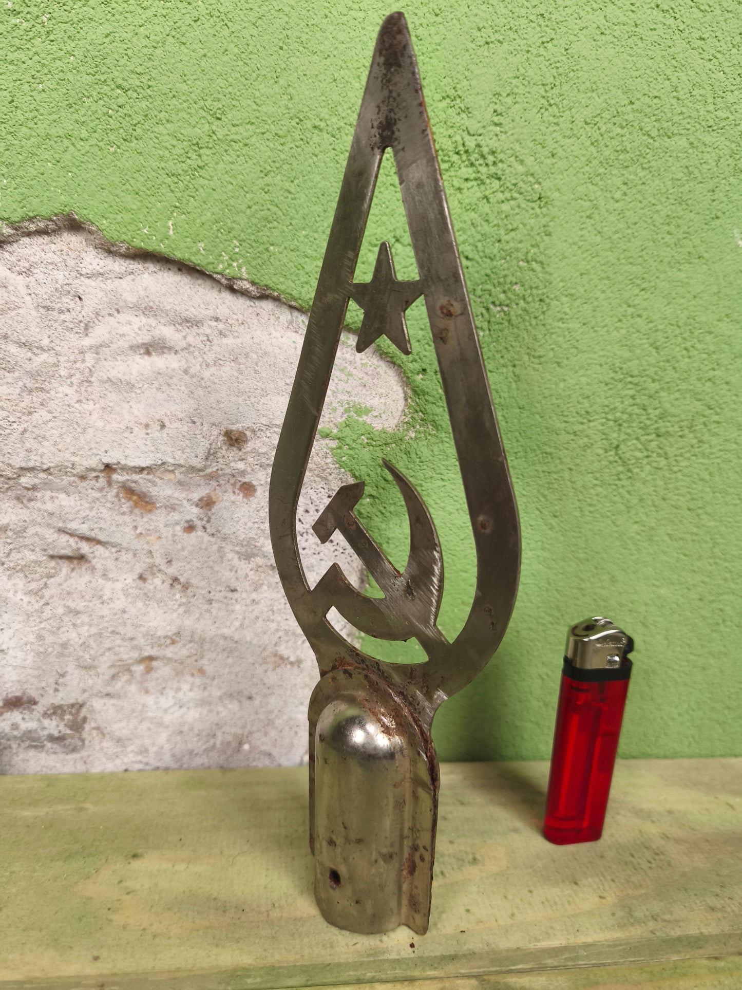 Soviet Banner/ Flag Tip 24cm