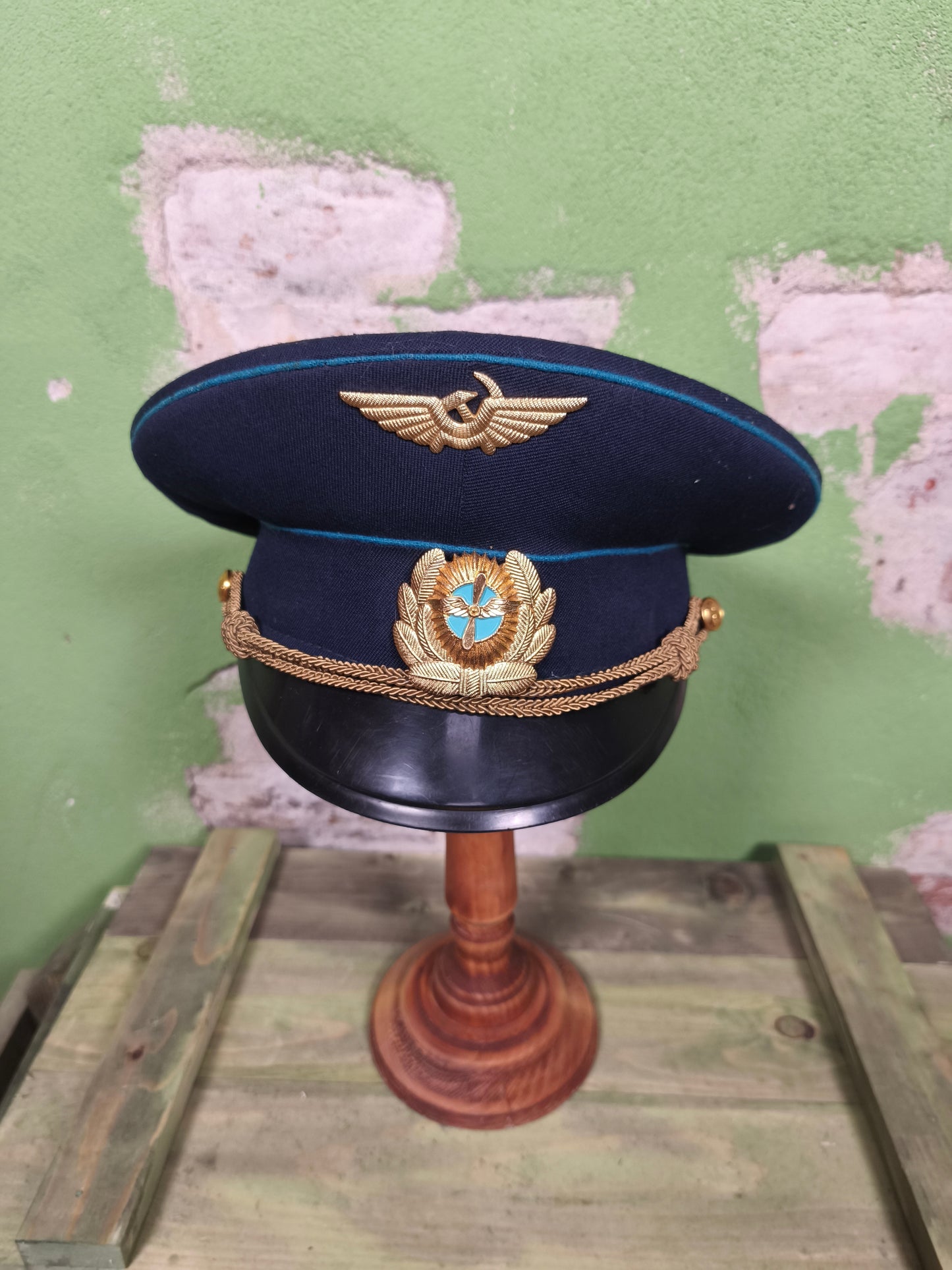 1984 Soviet Aeroflot Civil Airline Senior Staff / Flight officer Cap 58