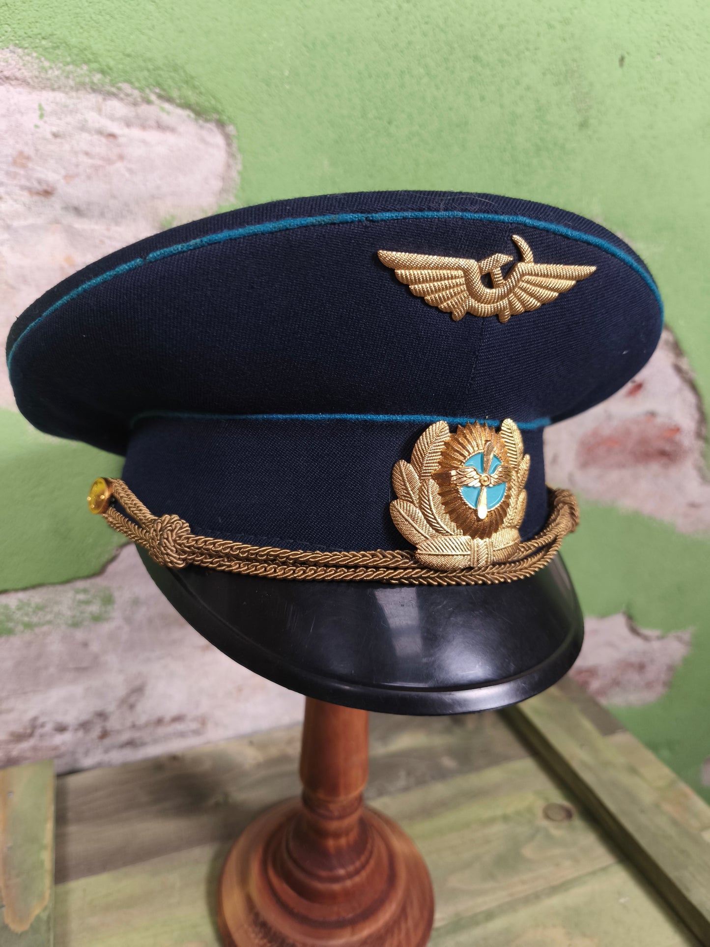 1984 Soviet Aeroflot Civil Airline Senior Staff / Flight officer Cap 58