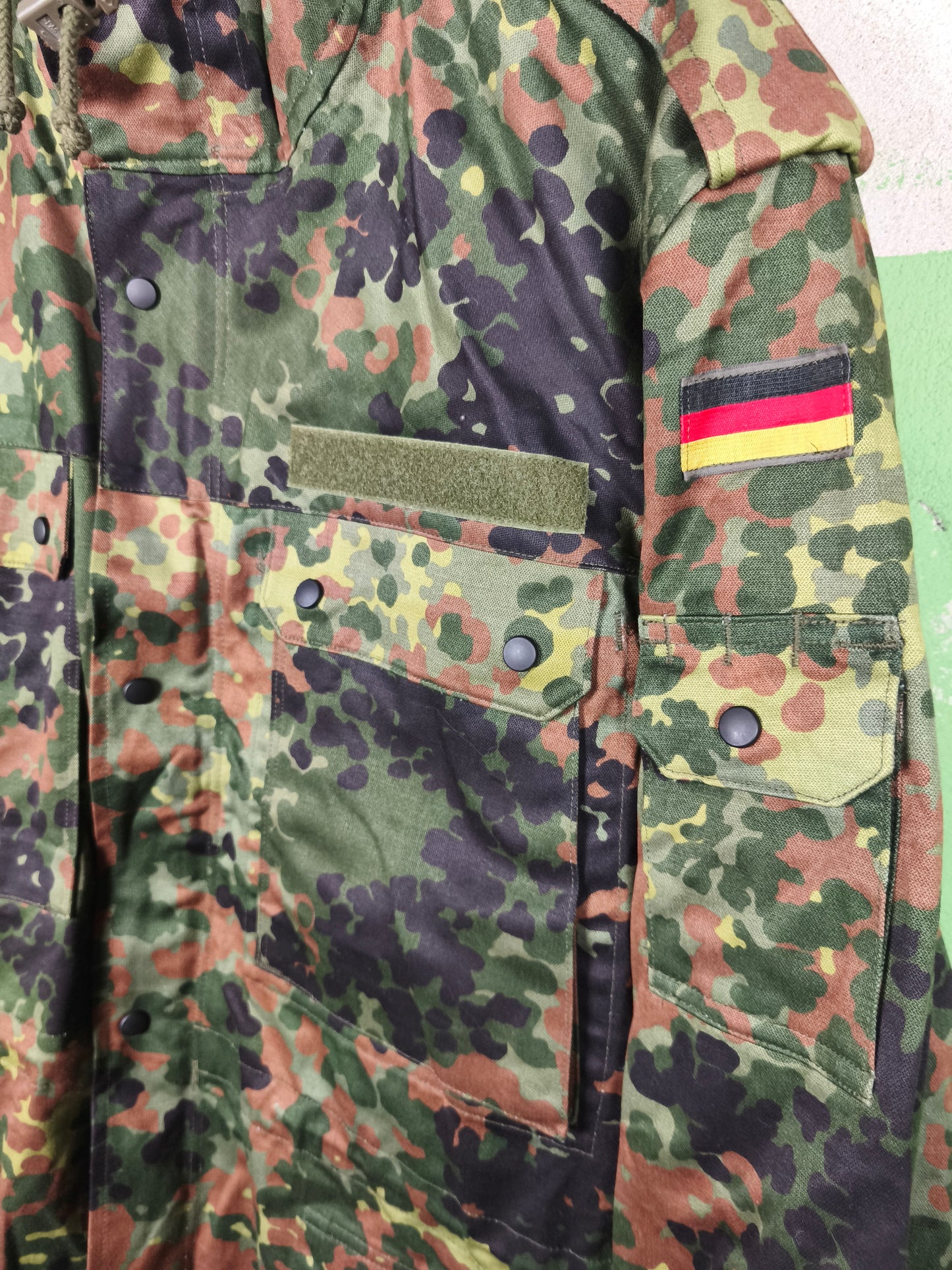 1997 Unissued German Bundeswehr Flecktarn Parka (size 10/ XL R)