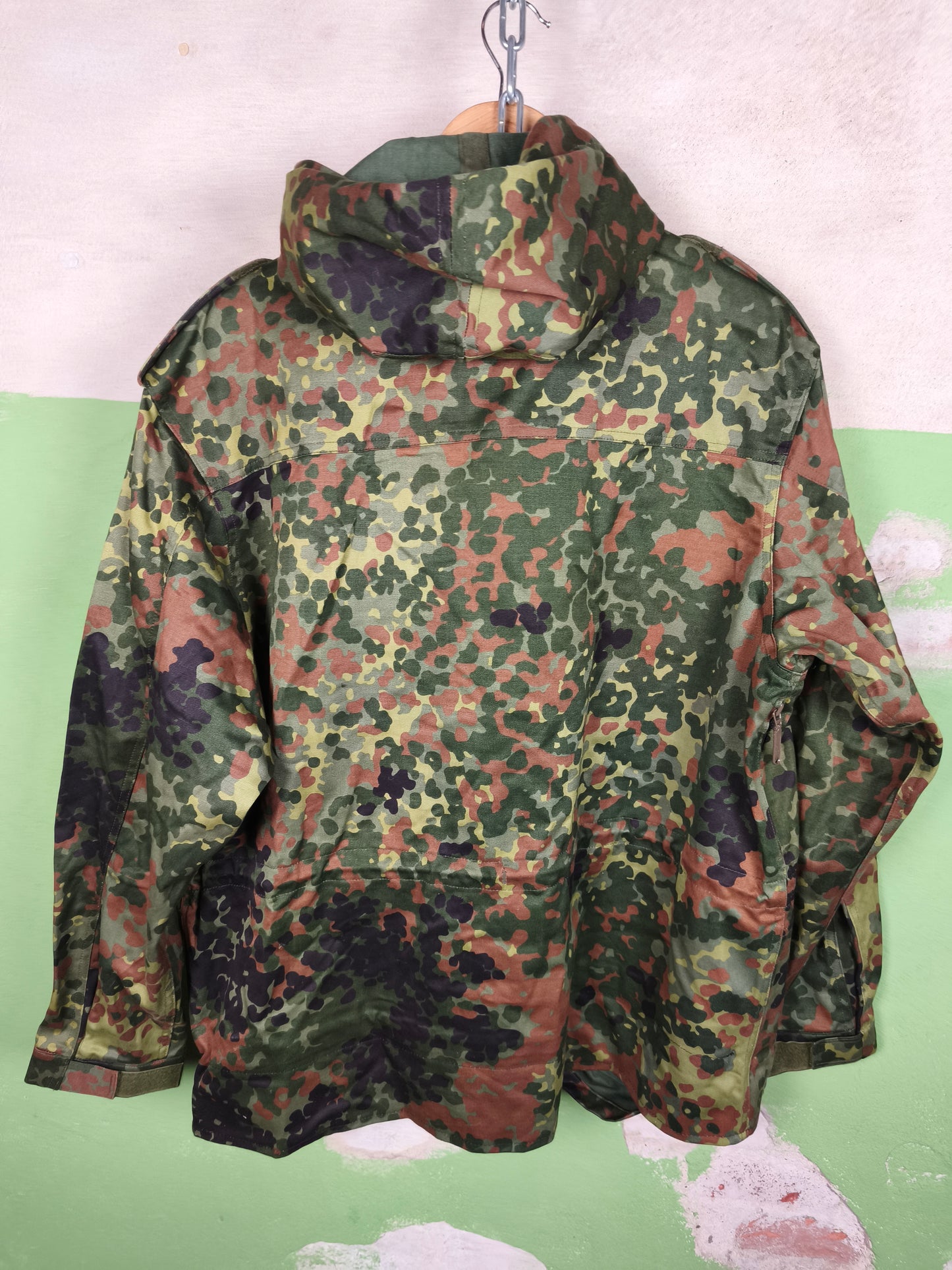 1997 Unissued German Bundeswehr Flecktarn Parka (size 10/ XL R)