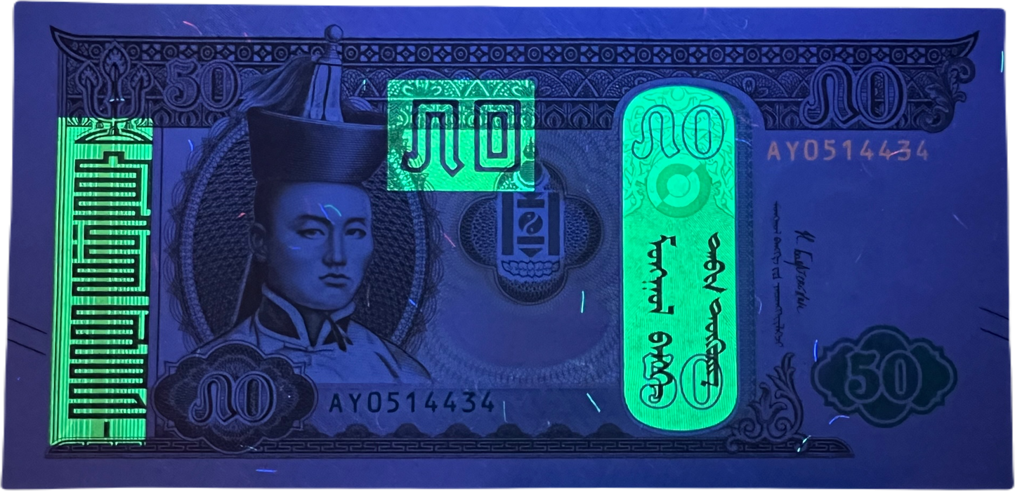Mongolia 50 Tögrög / Tugriks — Banknote (2024)