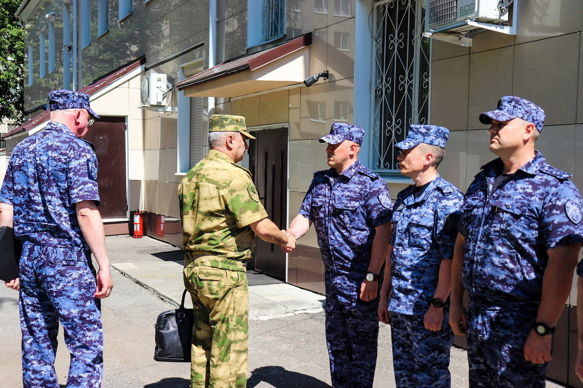 Unissued 2023 Russian Rosguard Blue Digital -Quick Camouflaging Uniform