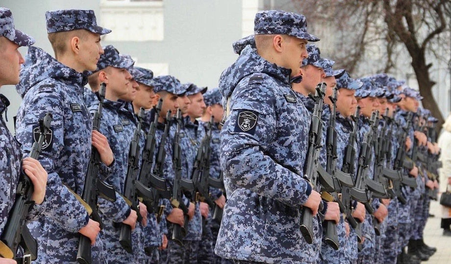 Unissued 2023 Russian Rosguard Blue Digital -Quick Camouflaging Uniform