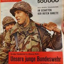 Issued 1956 West German Blue Splittertarn Bundeswehr Army Jacket M-XL Short Regular