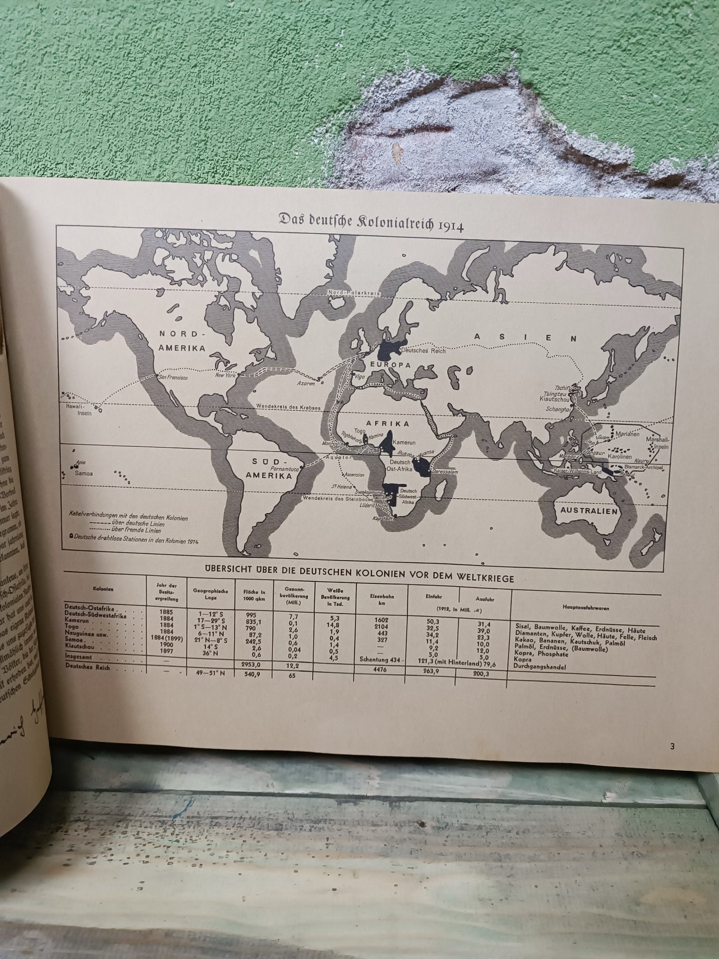 1936 Book "Deutsche Kolonien'' / German Colonies (GER)