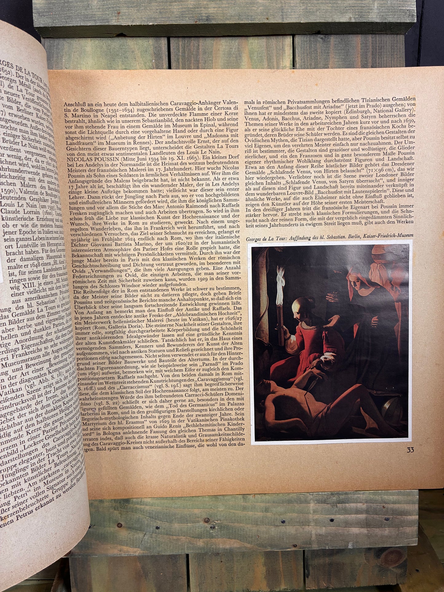 1940 German Baroque Painting — Illustrated Art Album