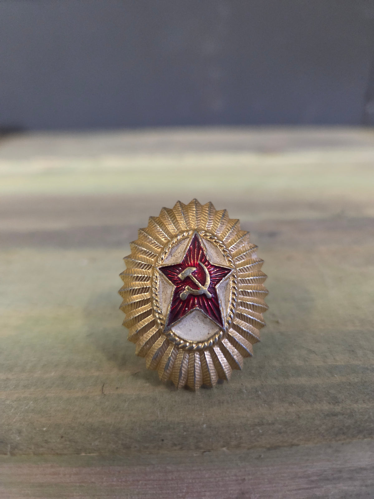 USSR Officers Garrison Cap Cockade