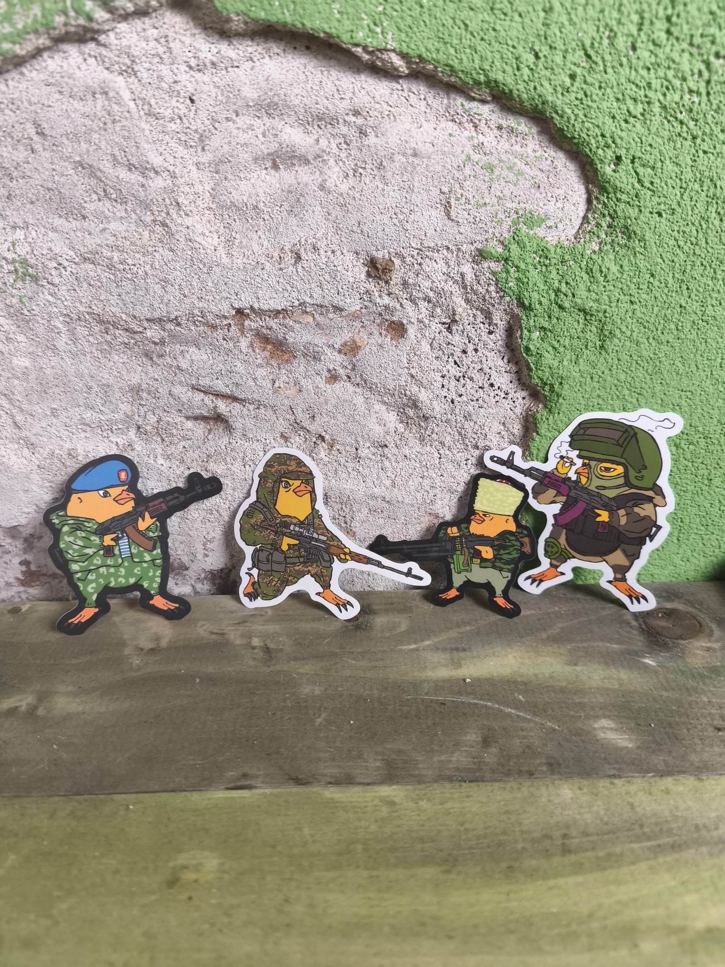 Praporchicks Sticker Set (4 pieces)