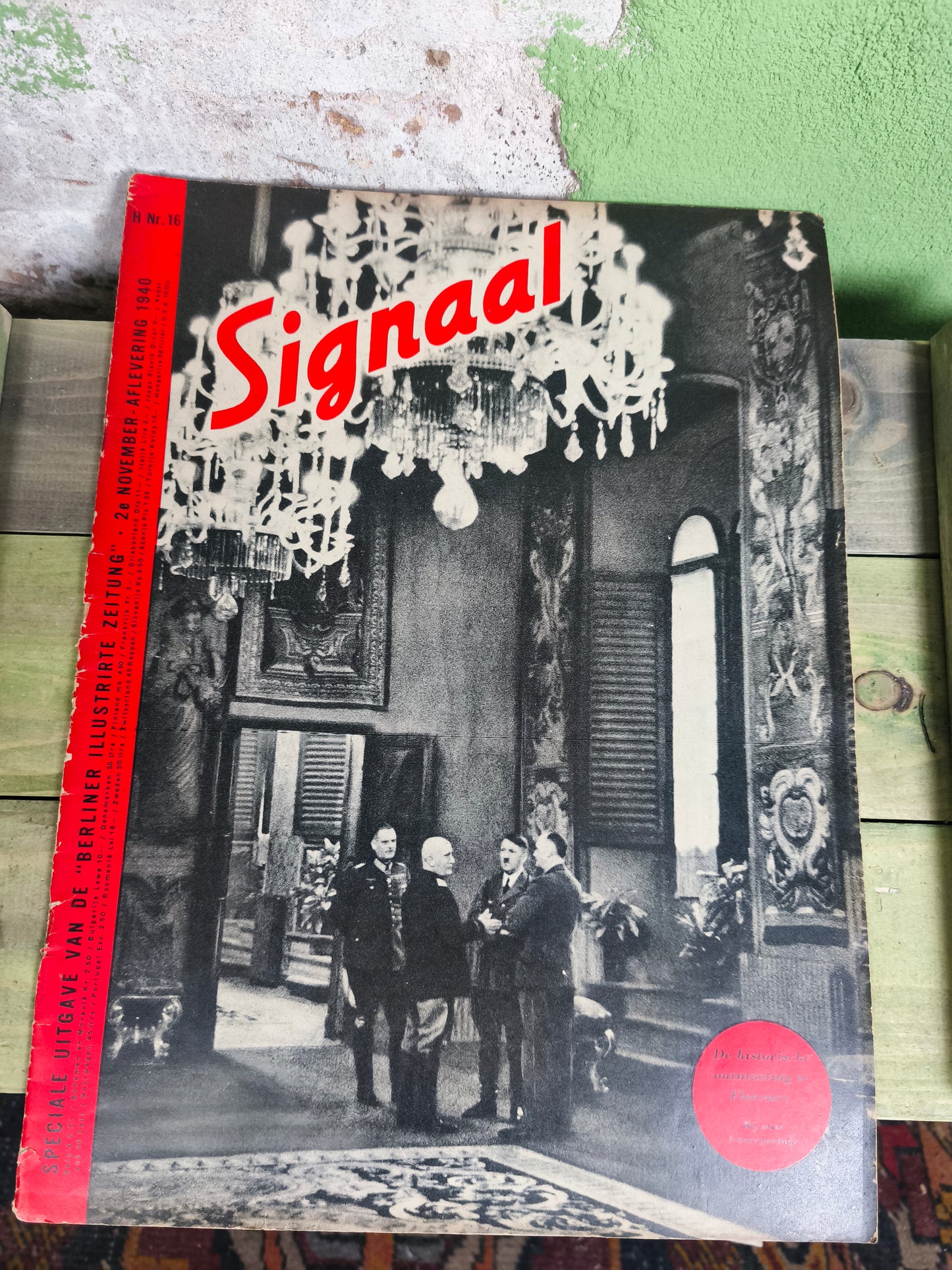 WW2 Wehrmacht Propaganda Magazine "Signal" (French, Dutch, Belgian)