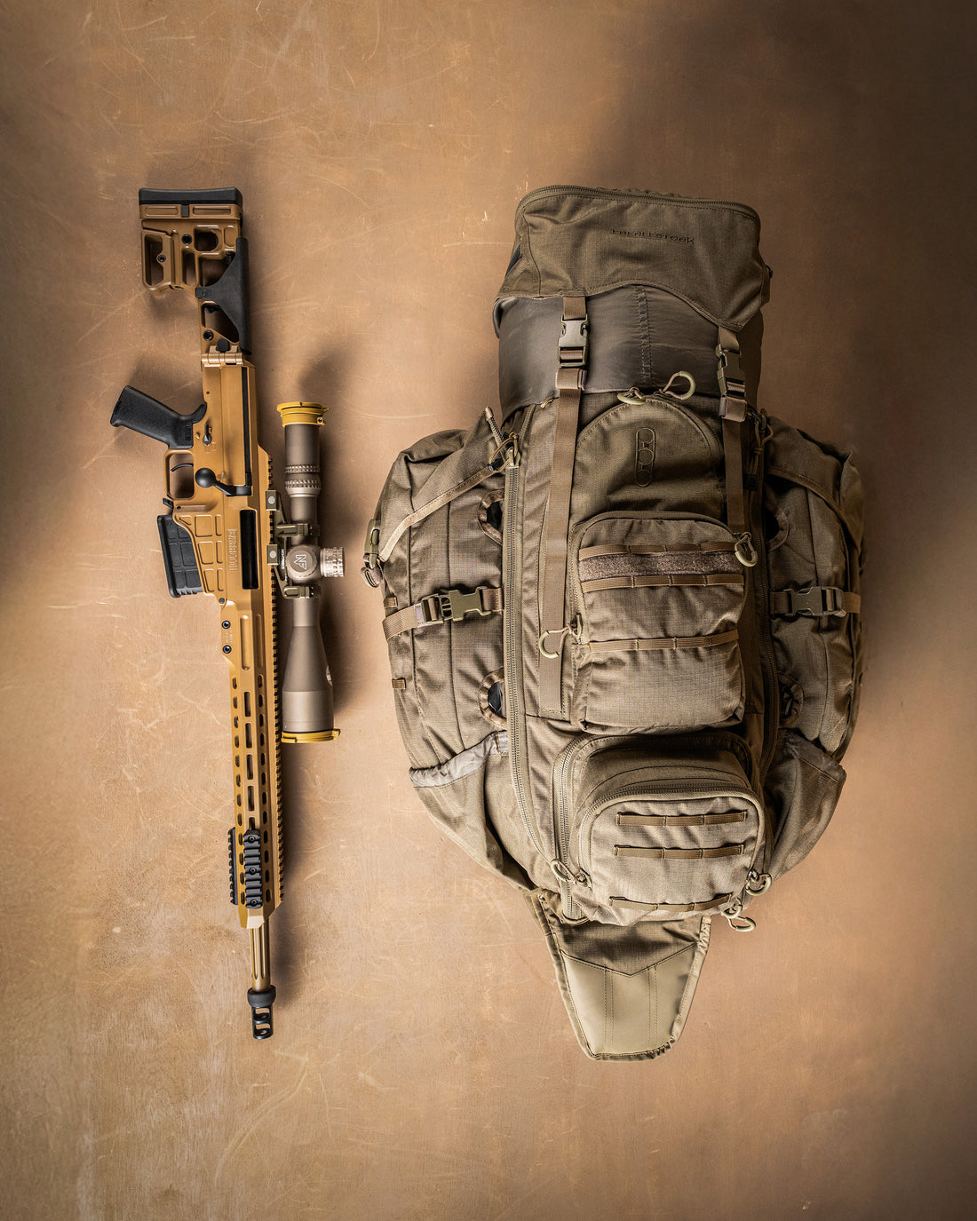 Tactical Backpack: Eberlestock G4 Operator Coyote Brown