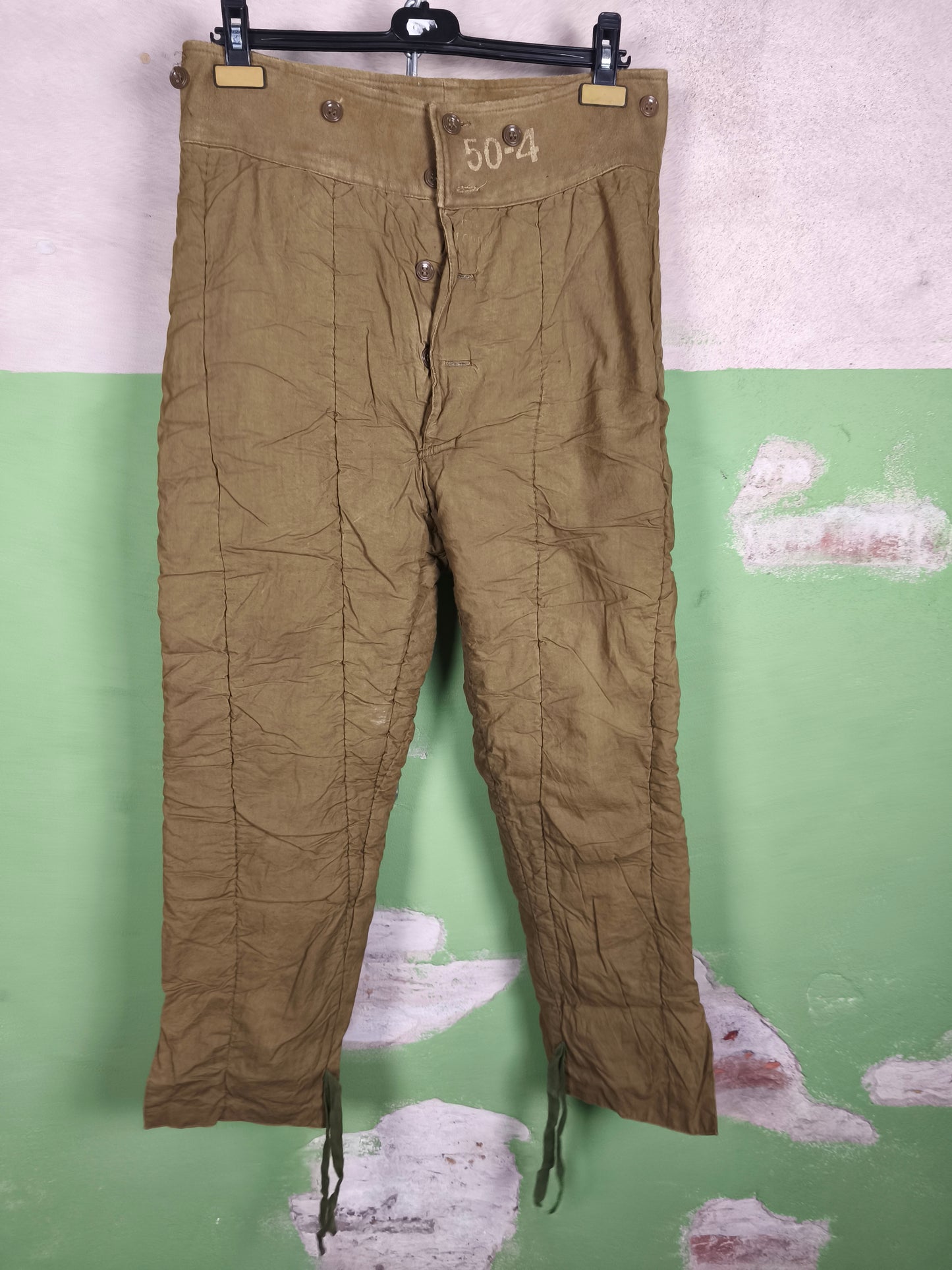 1985 Soviet "Afghanka" Obr.88 Winter Pants+ Removable Liner