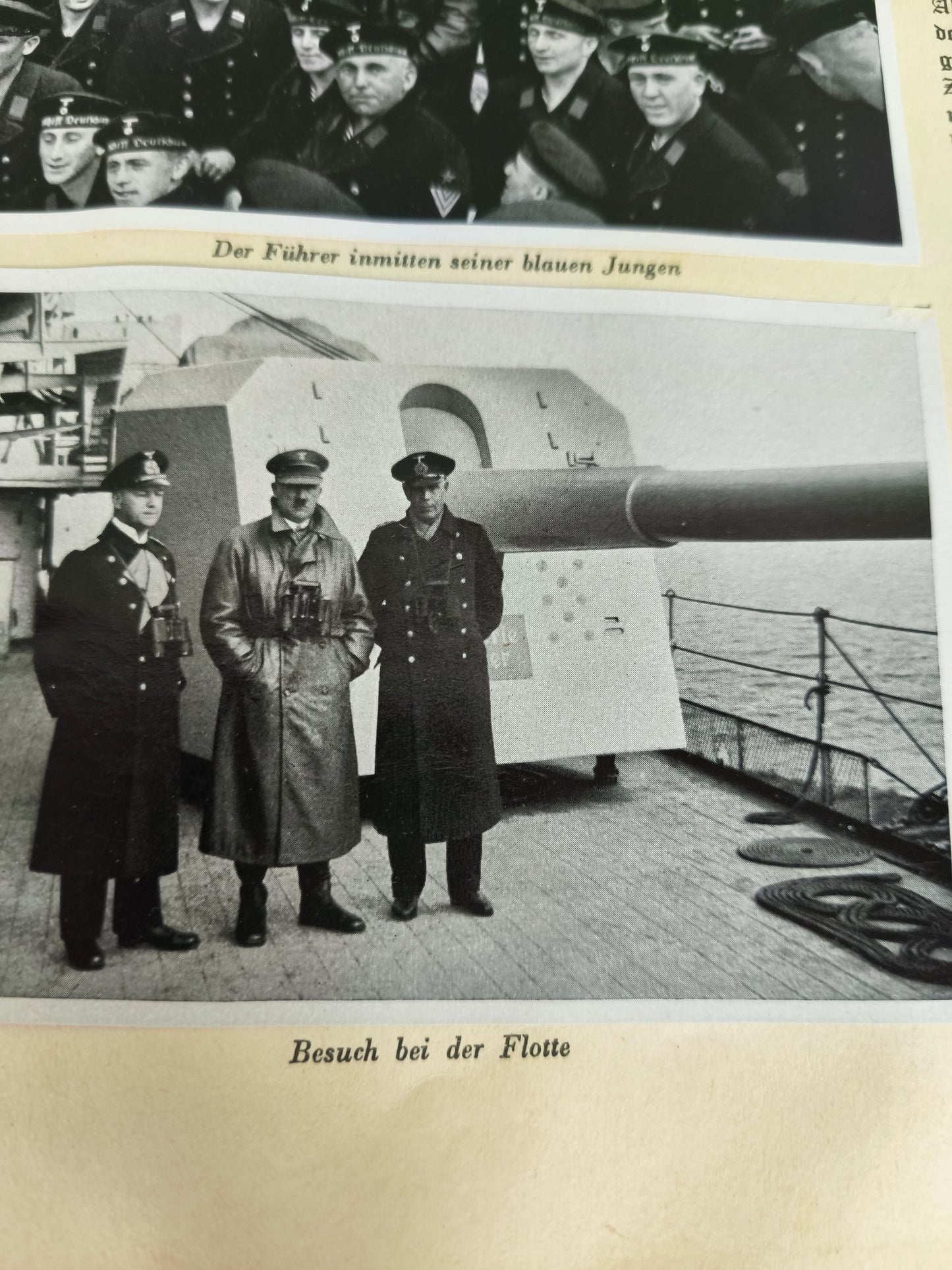 1935 Book Adolf Hitler Bilder Aus Dem Leben Des Führers / Pictures from the life of the Führer.