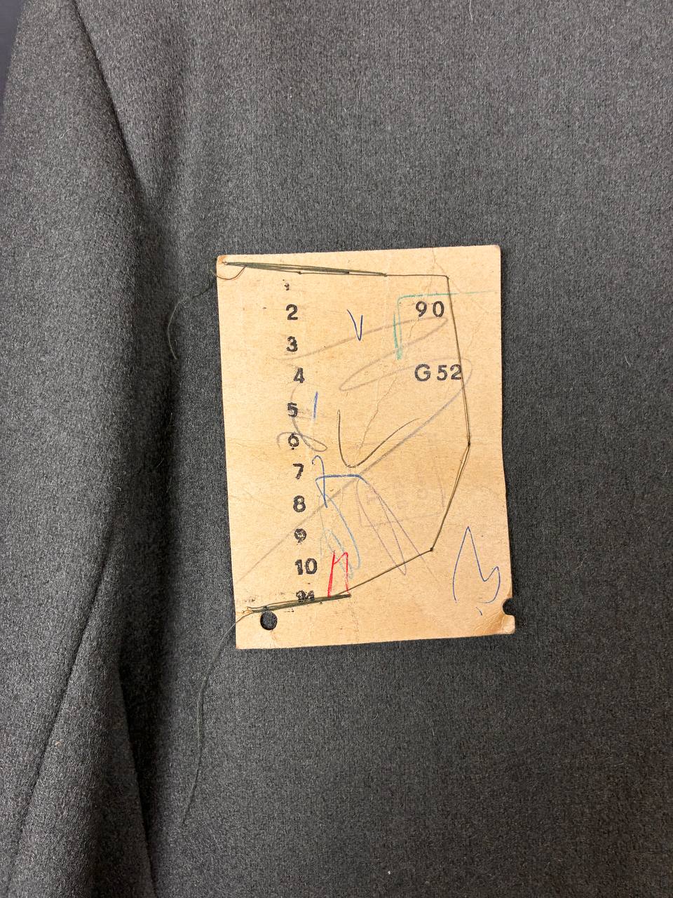 Deadstock DDR NVA Officer Dress / Parade Uniform Jacket G52 / Large-Long