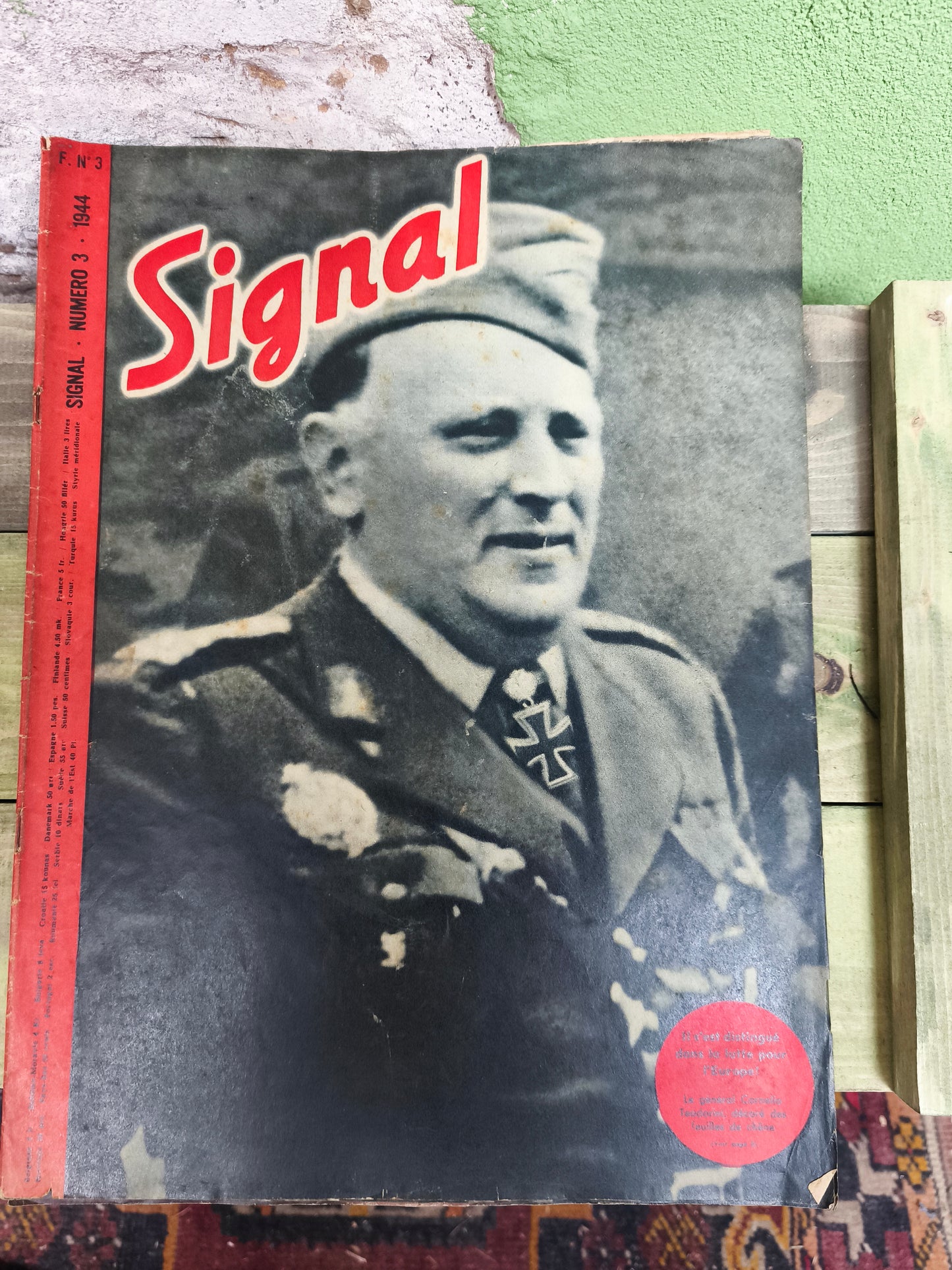 WW2 Wehrmacht Propaganda Magazine "Signal" (French, Dutch, Belgian)