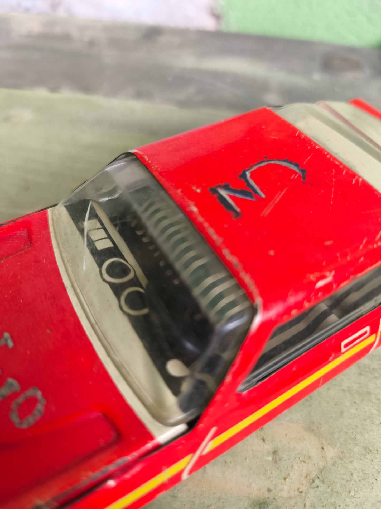Used CCCP Metal Scale Model Car "Радуга"