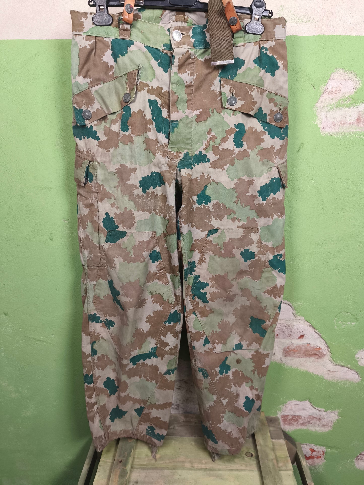 Issued East German DDR / NVA M58 Blumentarn Pants (M)