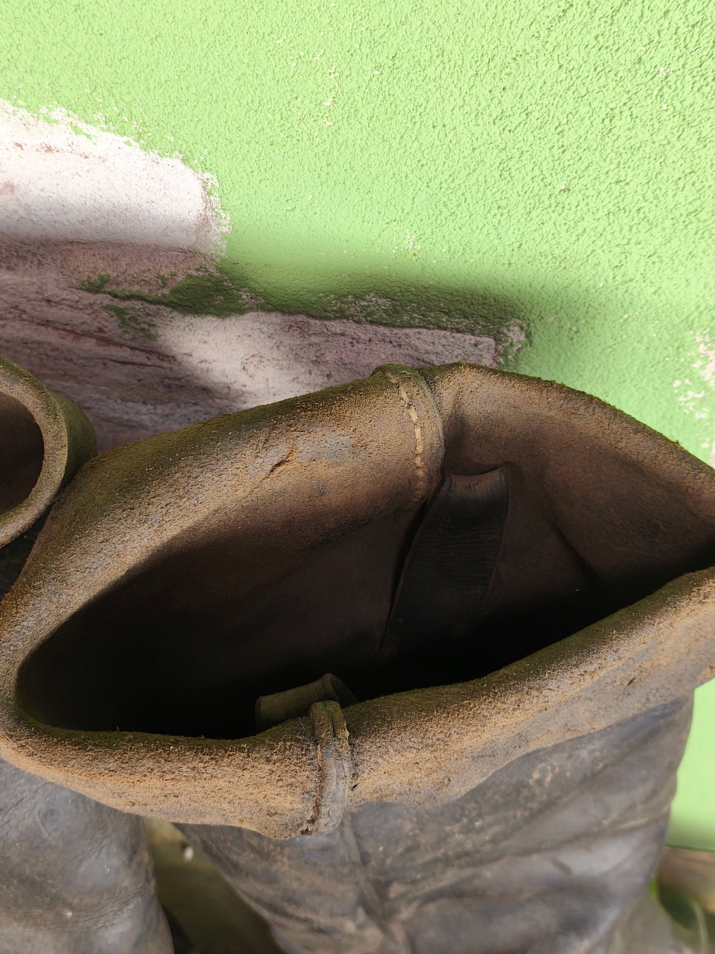 Early Soviet High Leather Boots