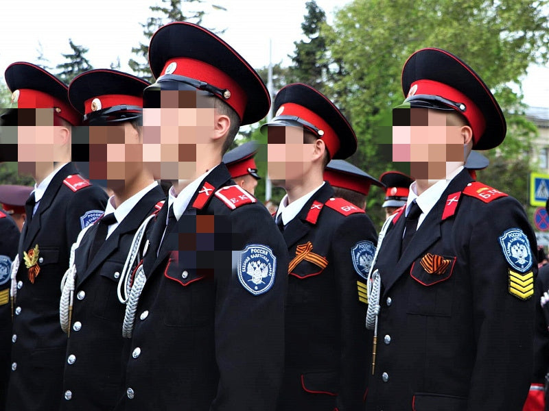 Golden modern Cossack Officer epaulettes