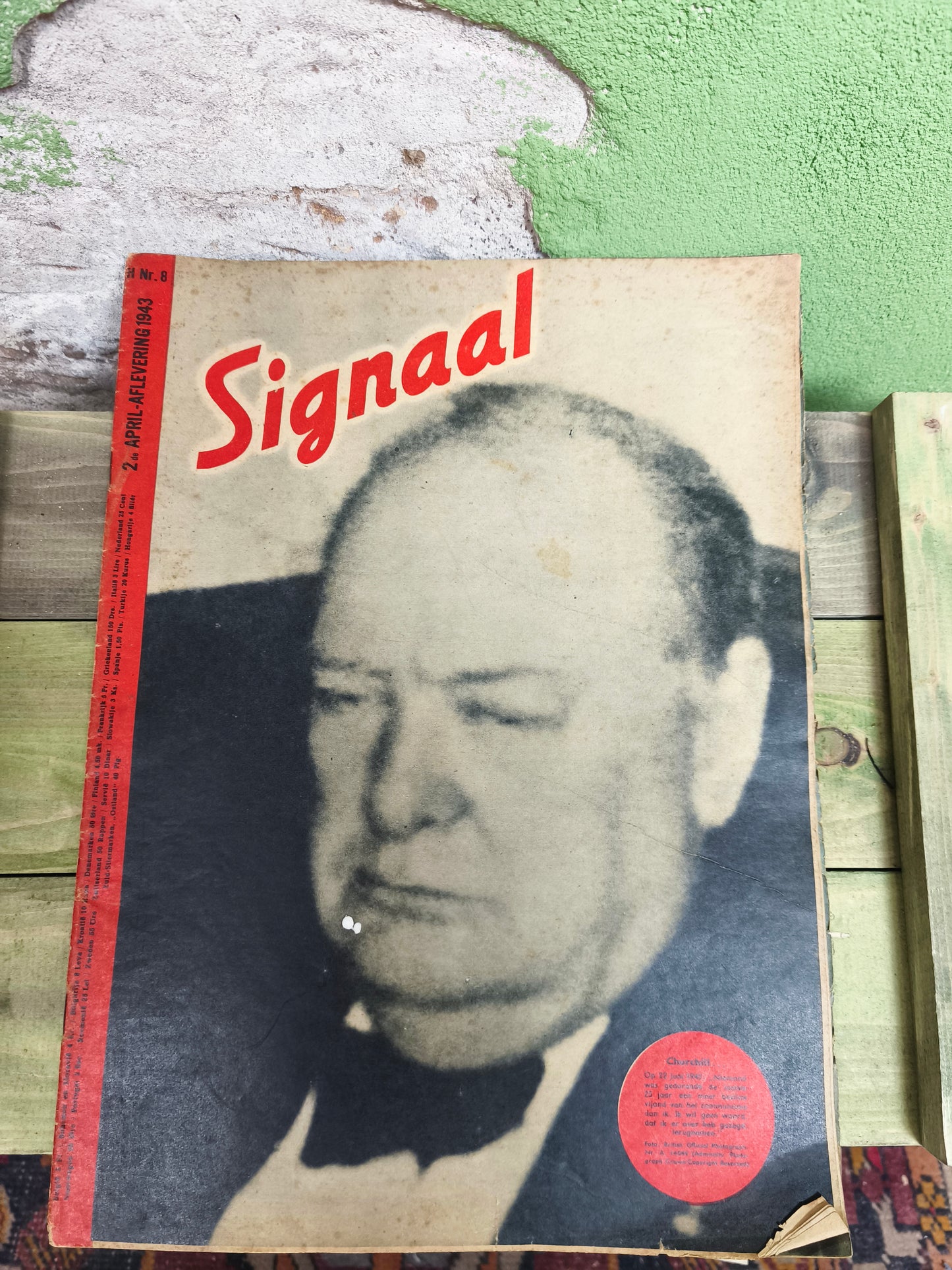 WW2 Wehrmacht Propaganda Magazine "Signal" (French, Dutch, Belgian)