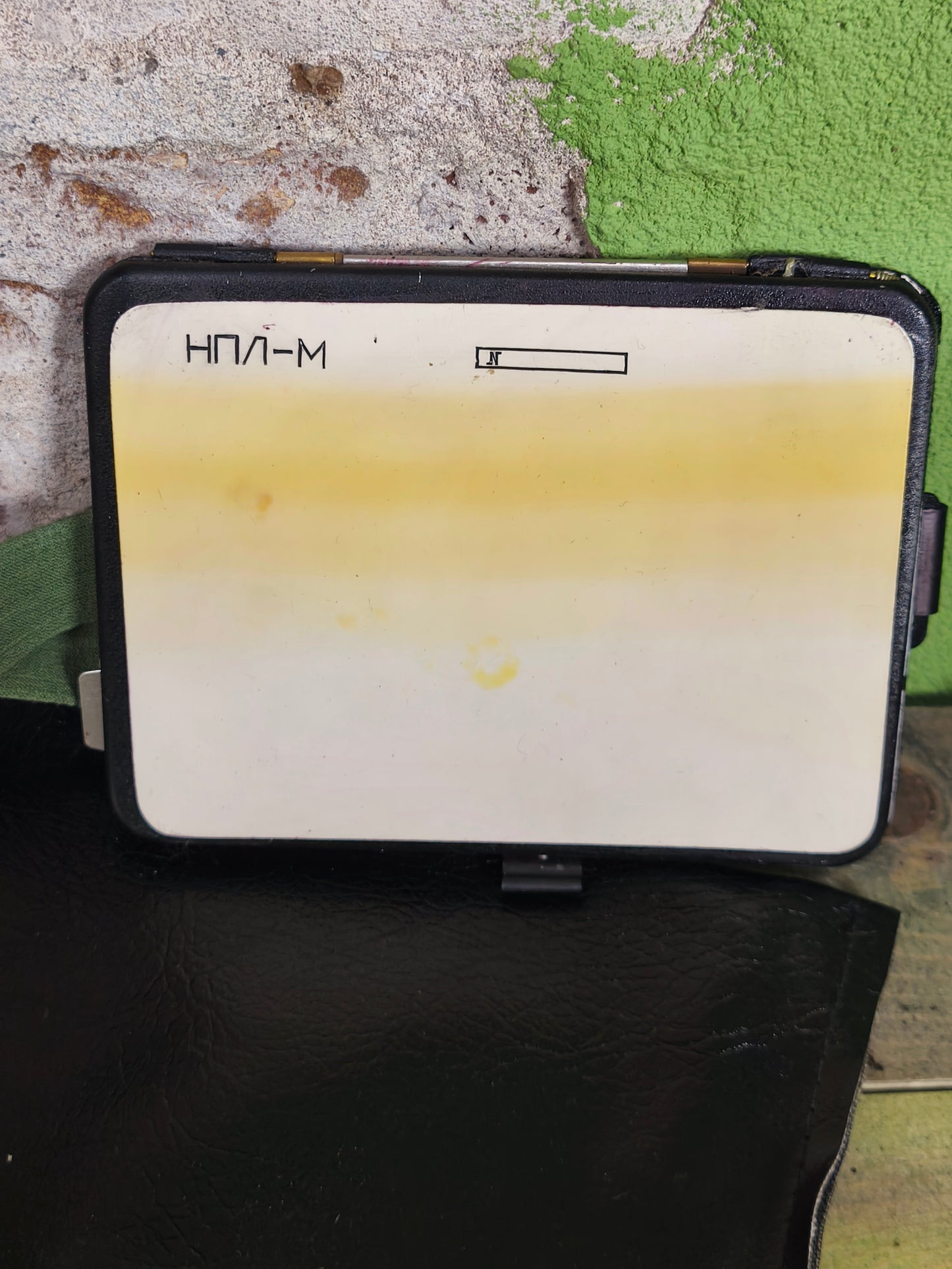 Soviet Navigator Knee Mounted Tablet NPL-M / НПЛ-М