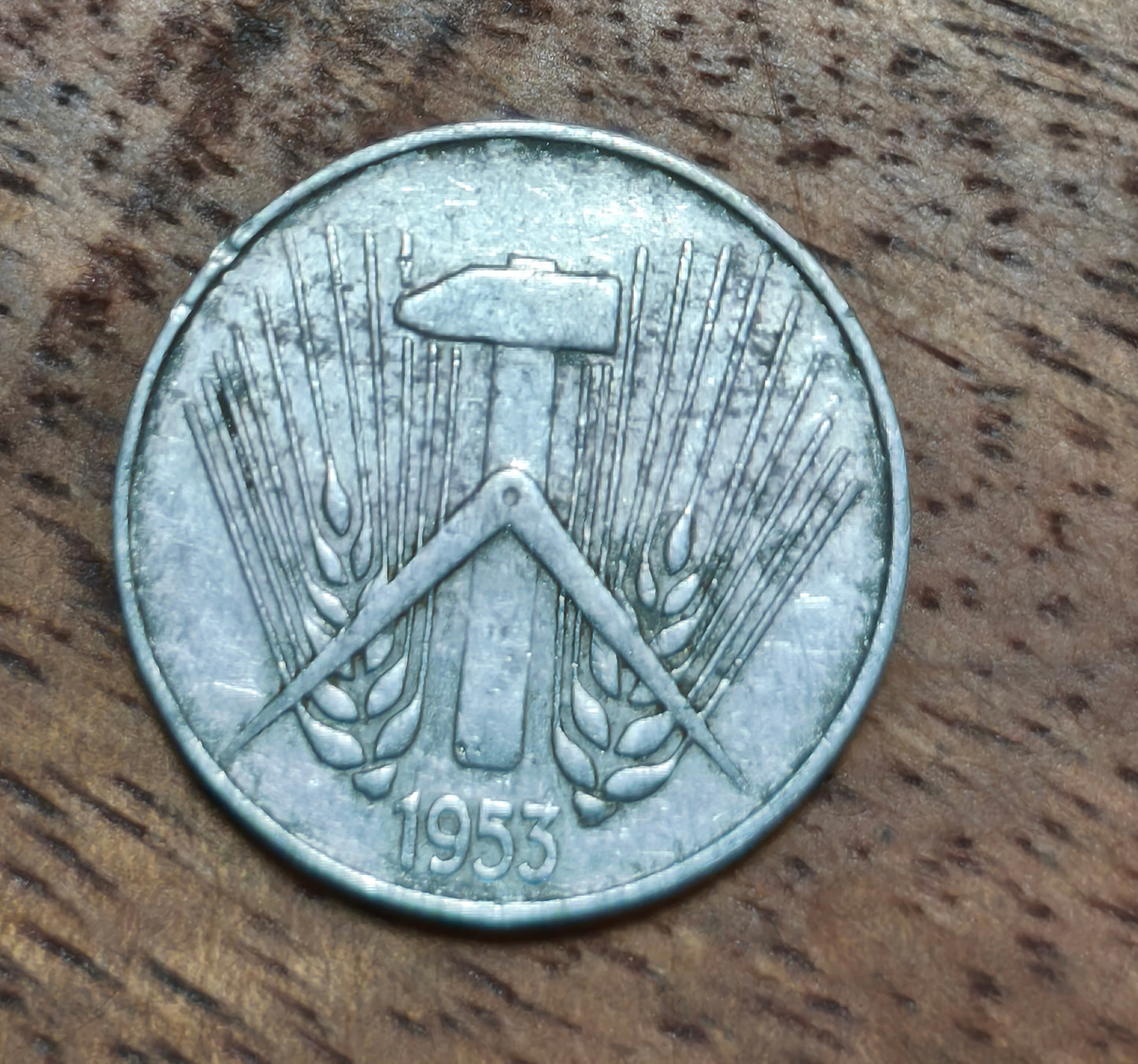 1948-1953 DDR Early 1 till 10 Pfennig Coins