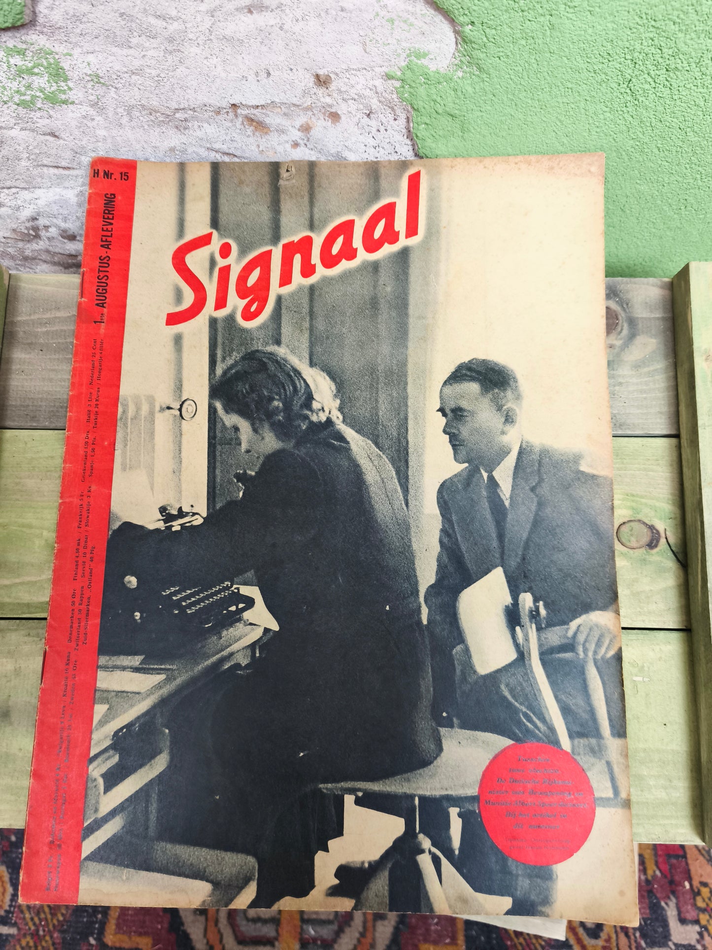 WW2 Wehrmacht Propaganda Magazine "Signal" (French, Dutch, Belgian)