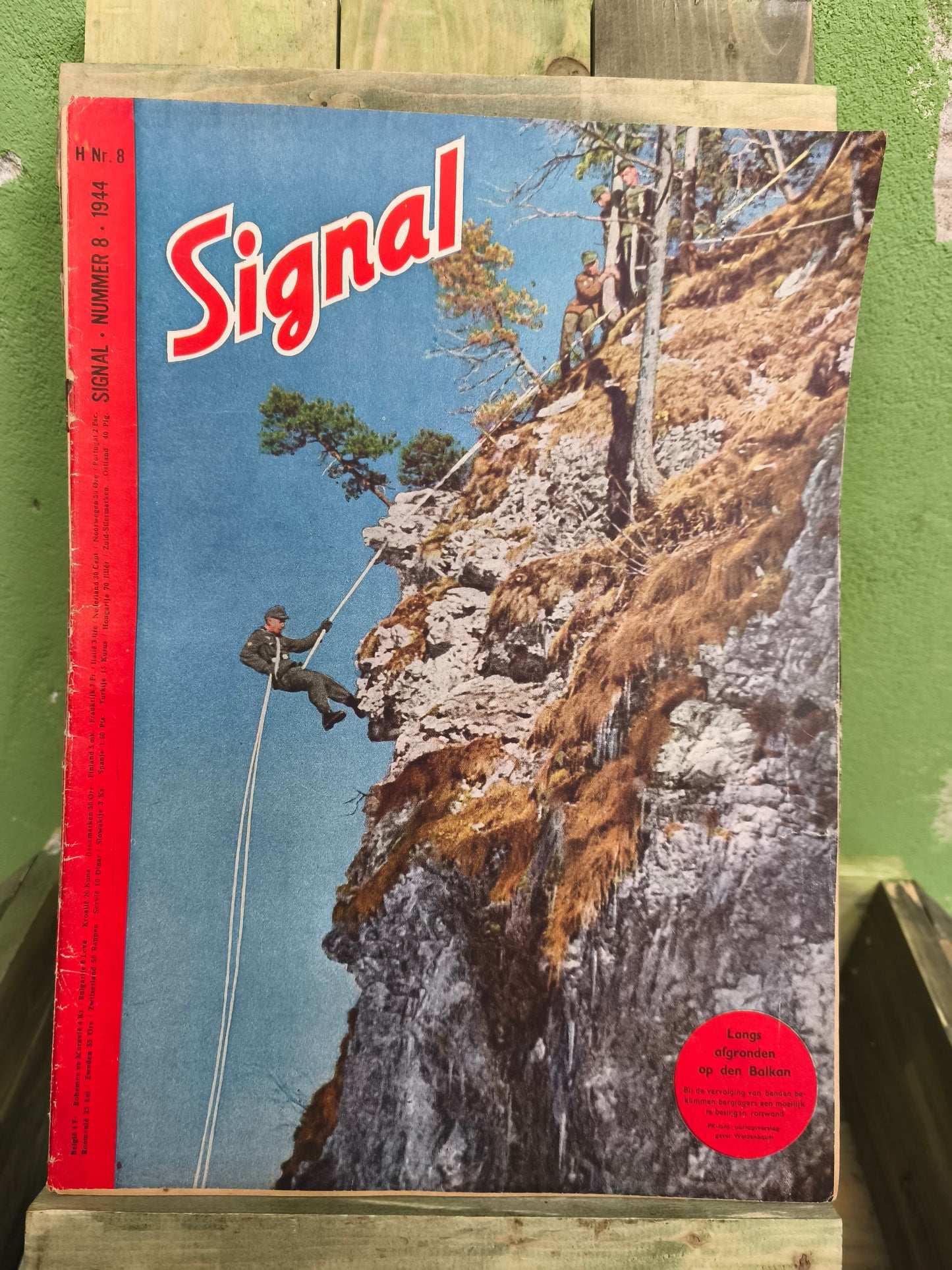 WW2 Wehrmacht Propaganda Magazine "Signal" (French, Dutch, Belgian)