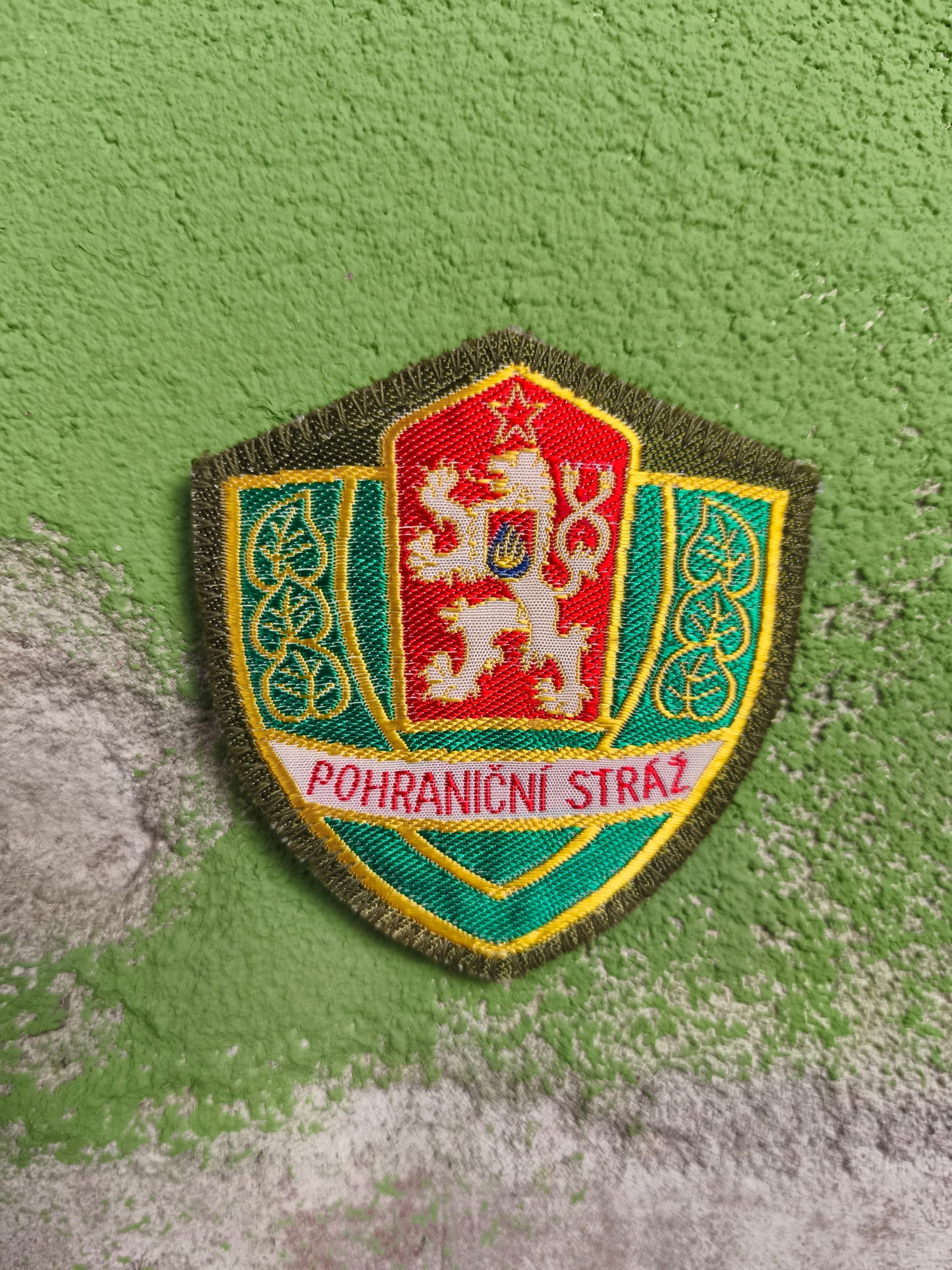 Patch: Czechoslovakian Socialist Republic Border Guard