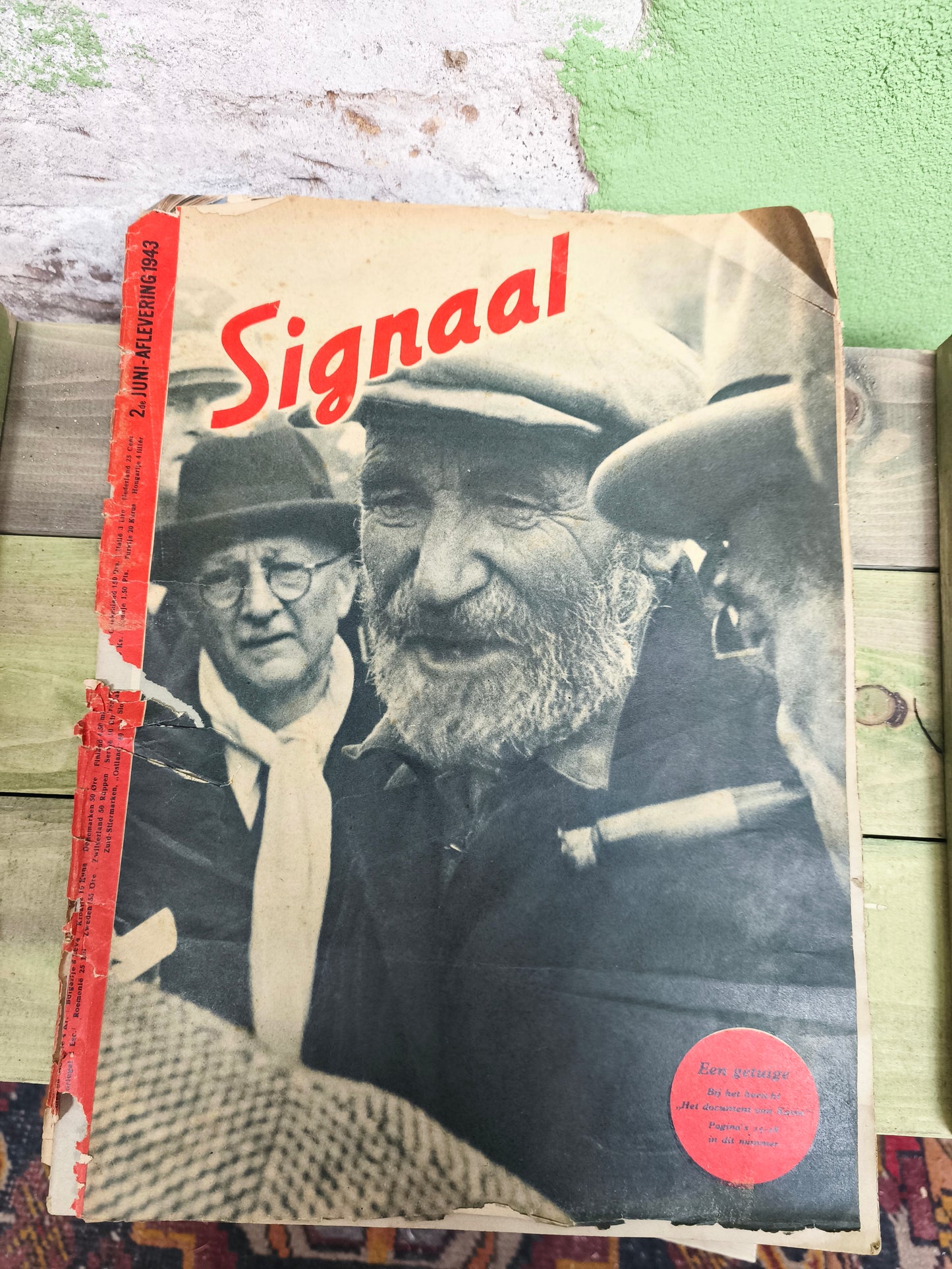 WW2 Wehrmacht Propaganda Magazine "Signal" (French, Dutch, Belgian)