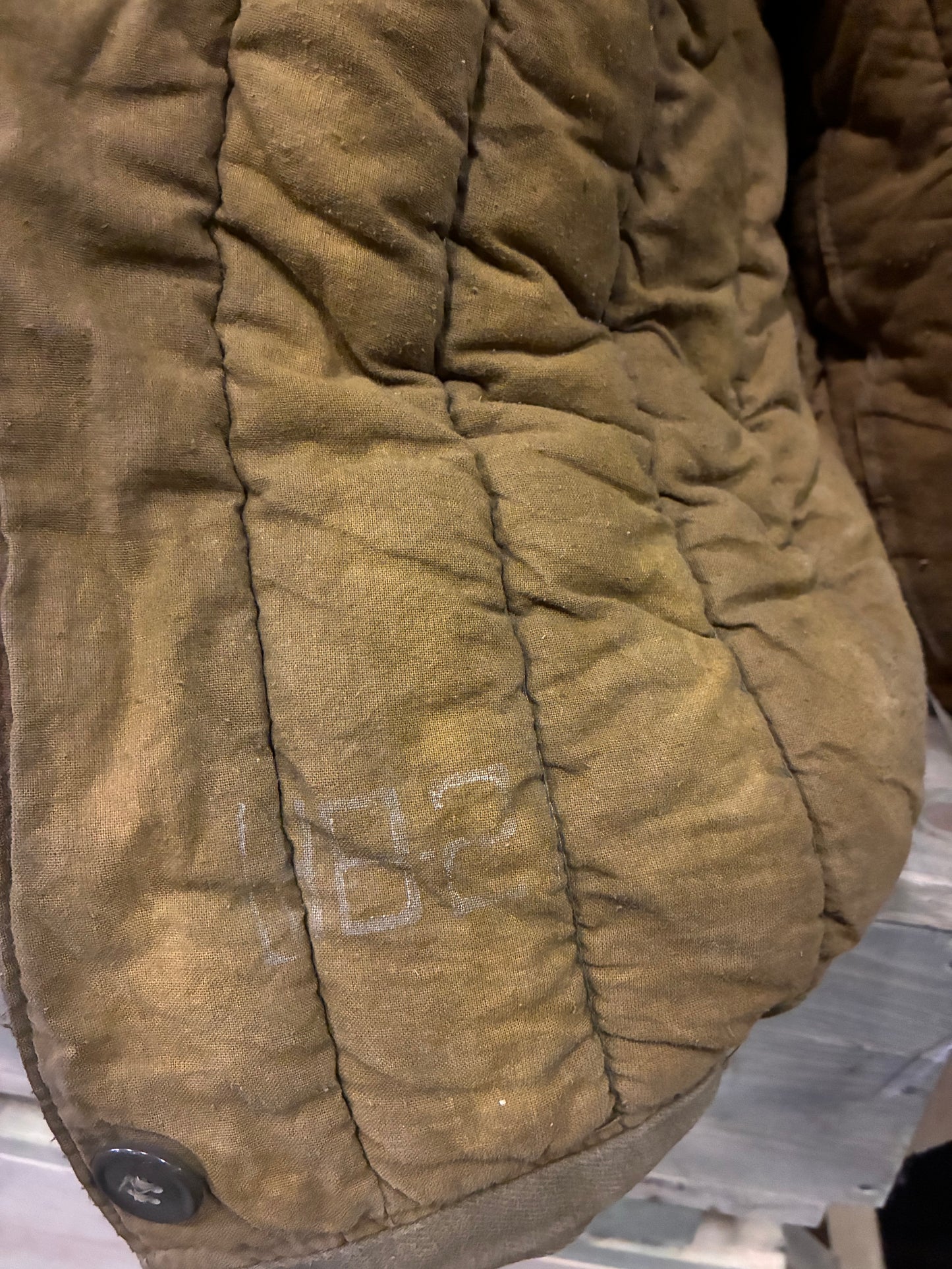Issued Soviet Winter Liner with faux fur collar 48-2
