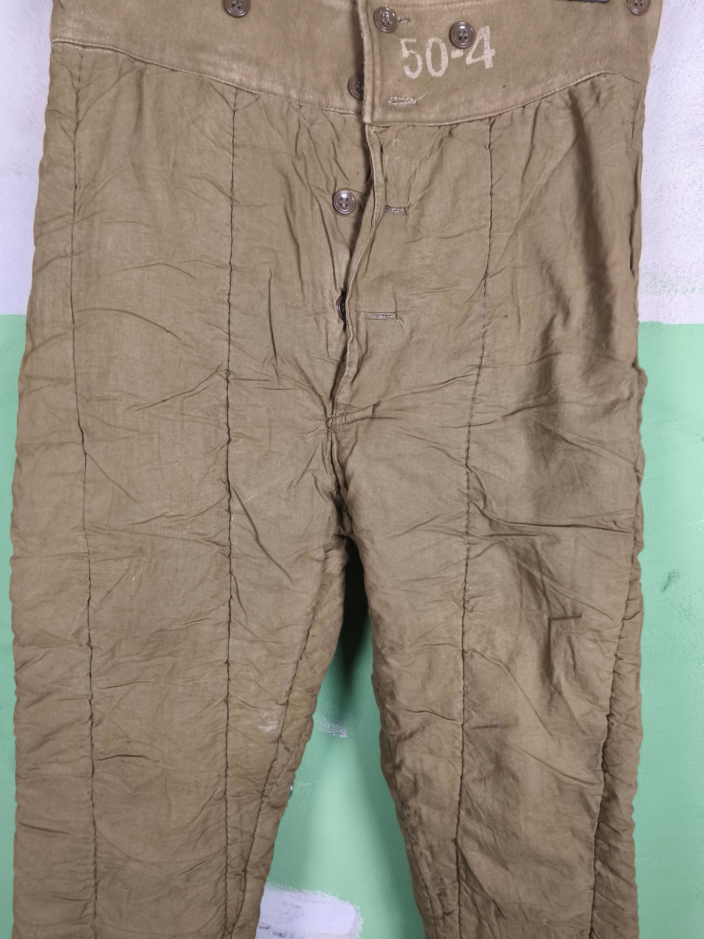 1985 Soviet "Afghanka" Obr.88 Winter Pants+ Removable Liner