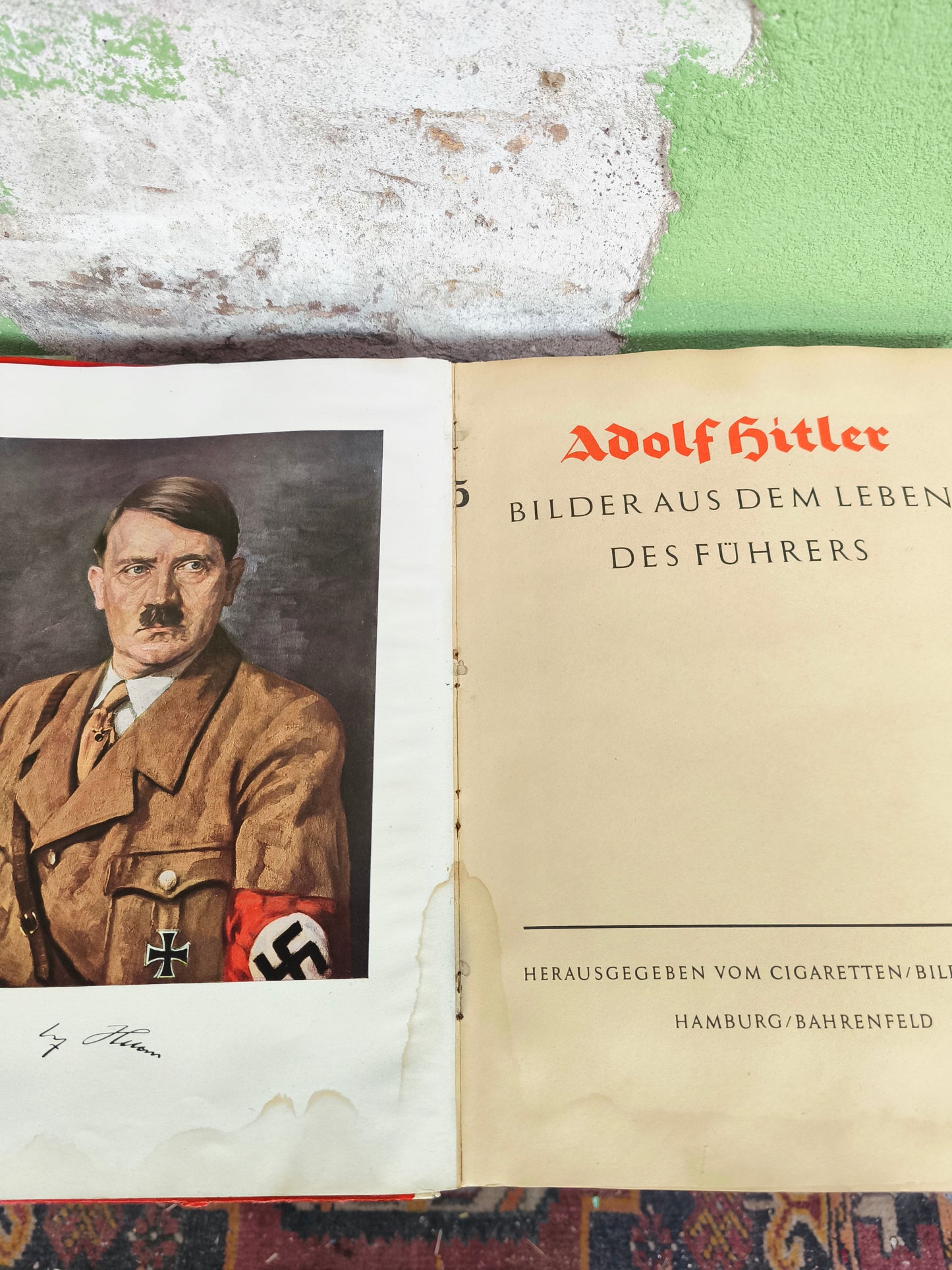 1935 Book Adolf Hitler Bilder Aus Dem Leben Des Führers / Pictures from the life of the Führer.
