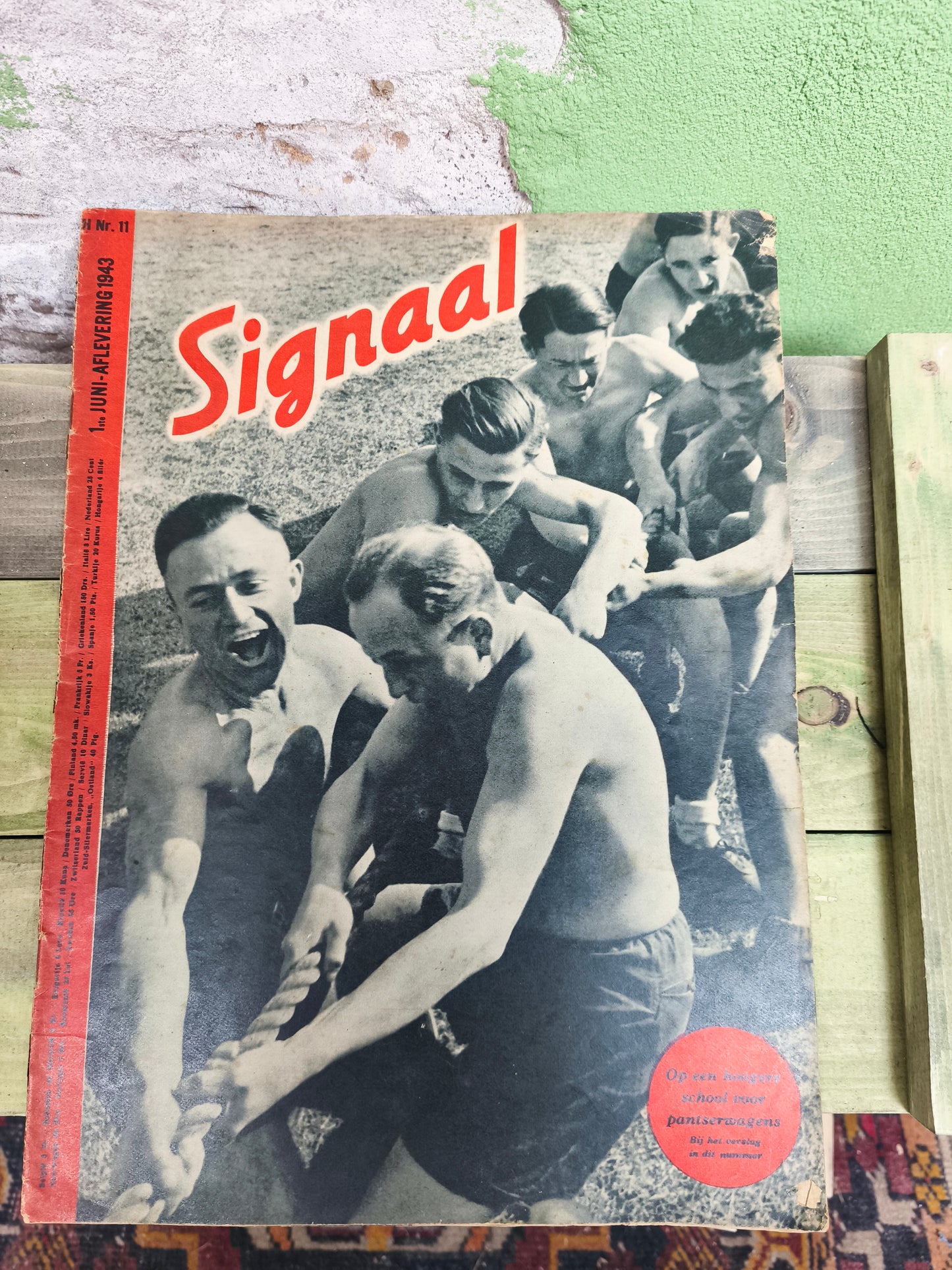 WW2 Wehrmacht Propaganda Magazine "Signal" (French, Dutch, Belgian)