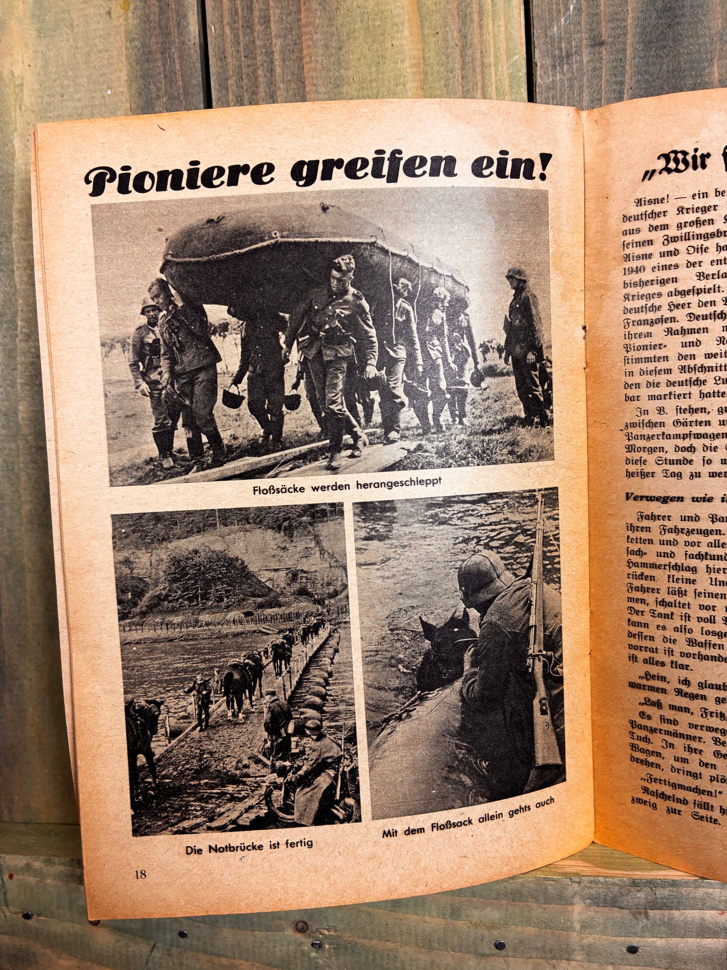 1940 NSDAP Kleine Kriegshefte - At England's gate (Nr. 4/6) (Kopie)