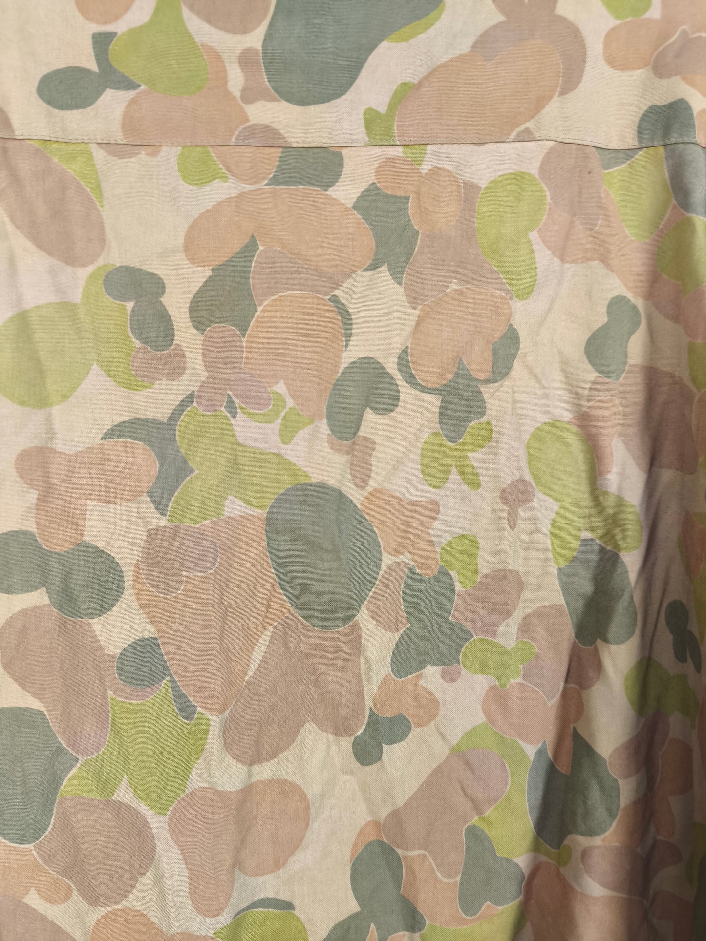 1980 Faded Auscam DPCU + Nametag Jacket M