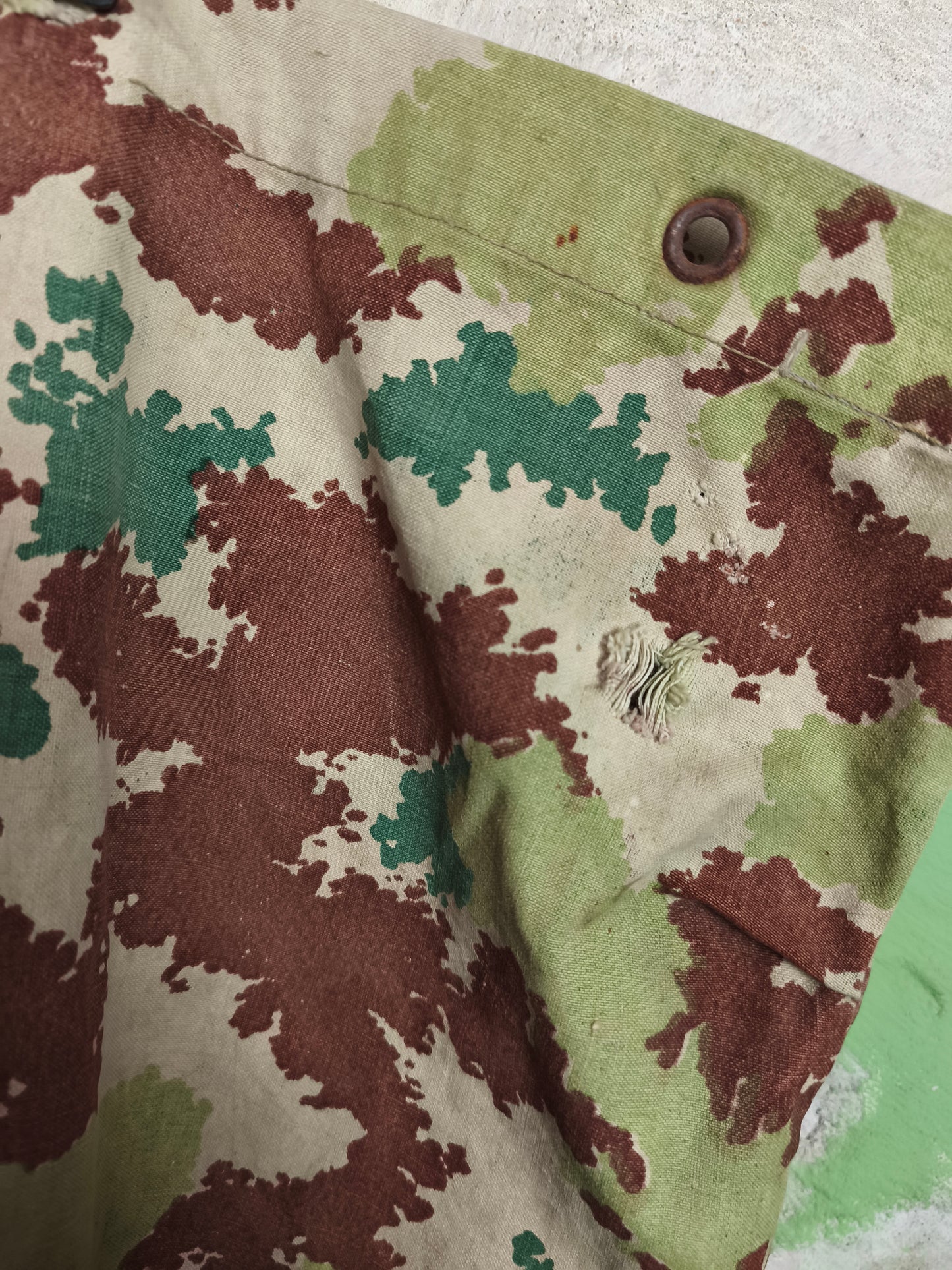 DDR m58 Flächentarn / Blumentarn Personal Bag / Laundry Bag