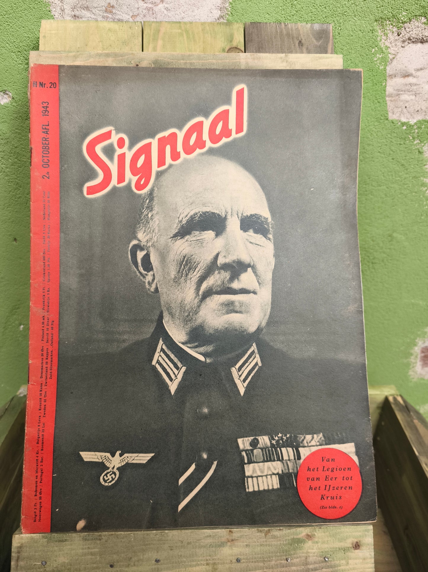 WW2 Wehrmacht Propaganda Magazine "Signal" (French, Dutch, Belgian)