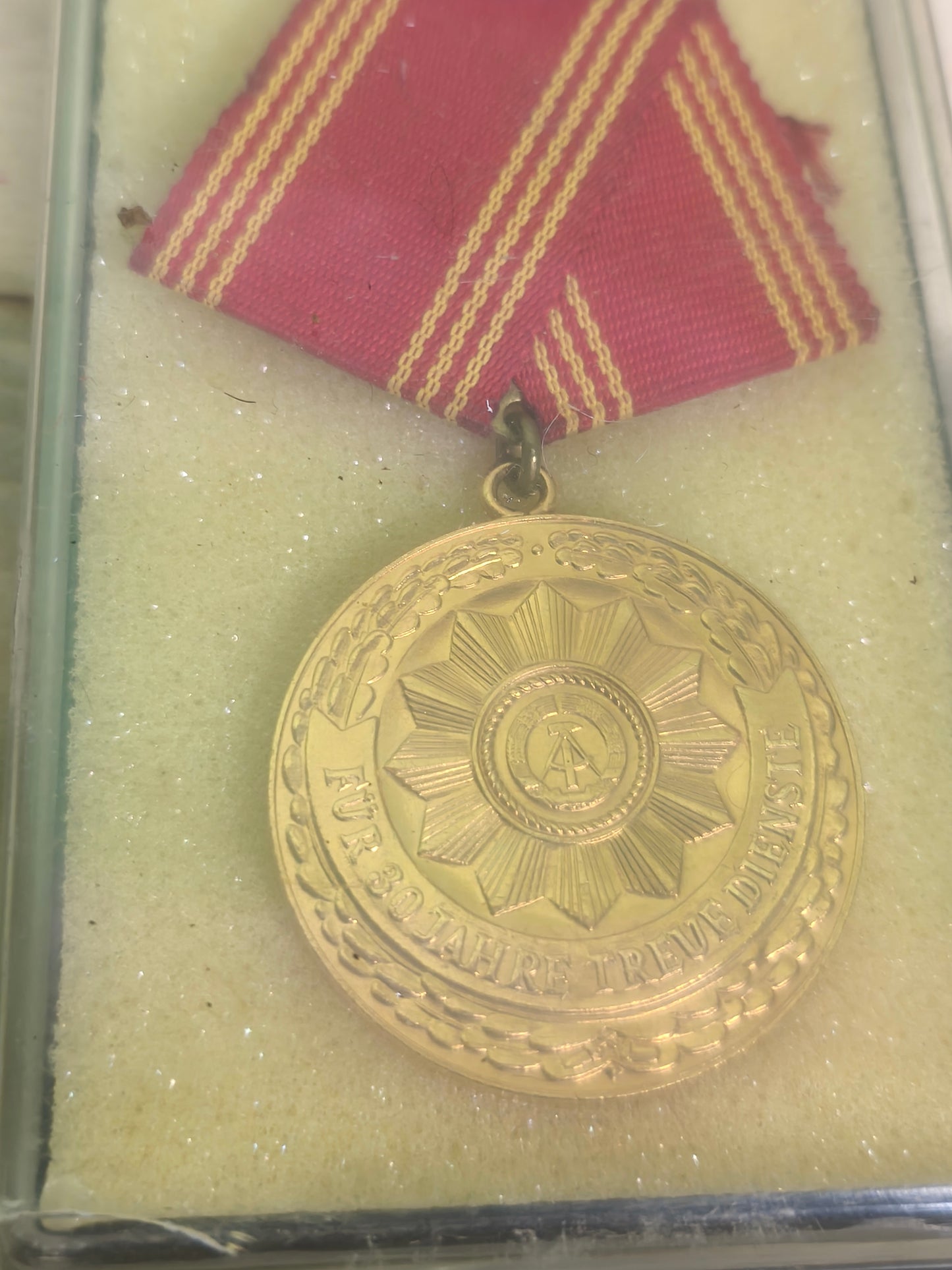 DDR Medal for 25 years service