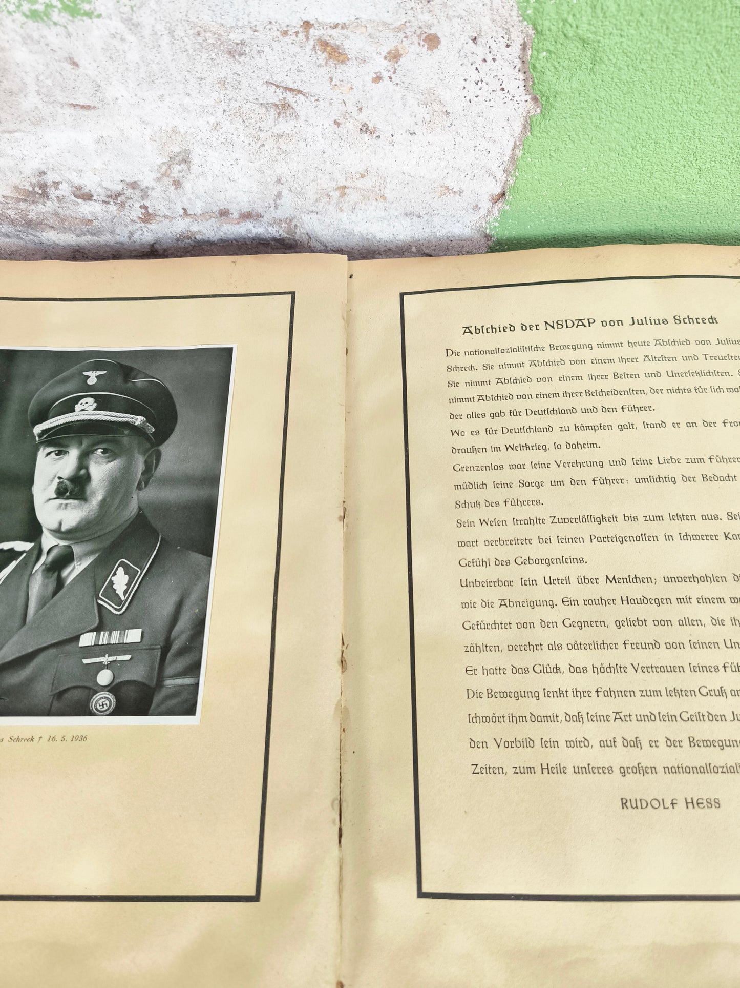 1935 Book Adolf Hitler Bilder Aus Dem Leben Des Führers / Pictures from the life of the Führer.