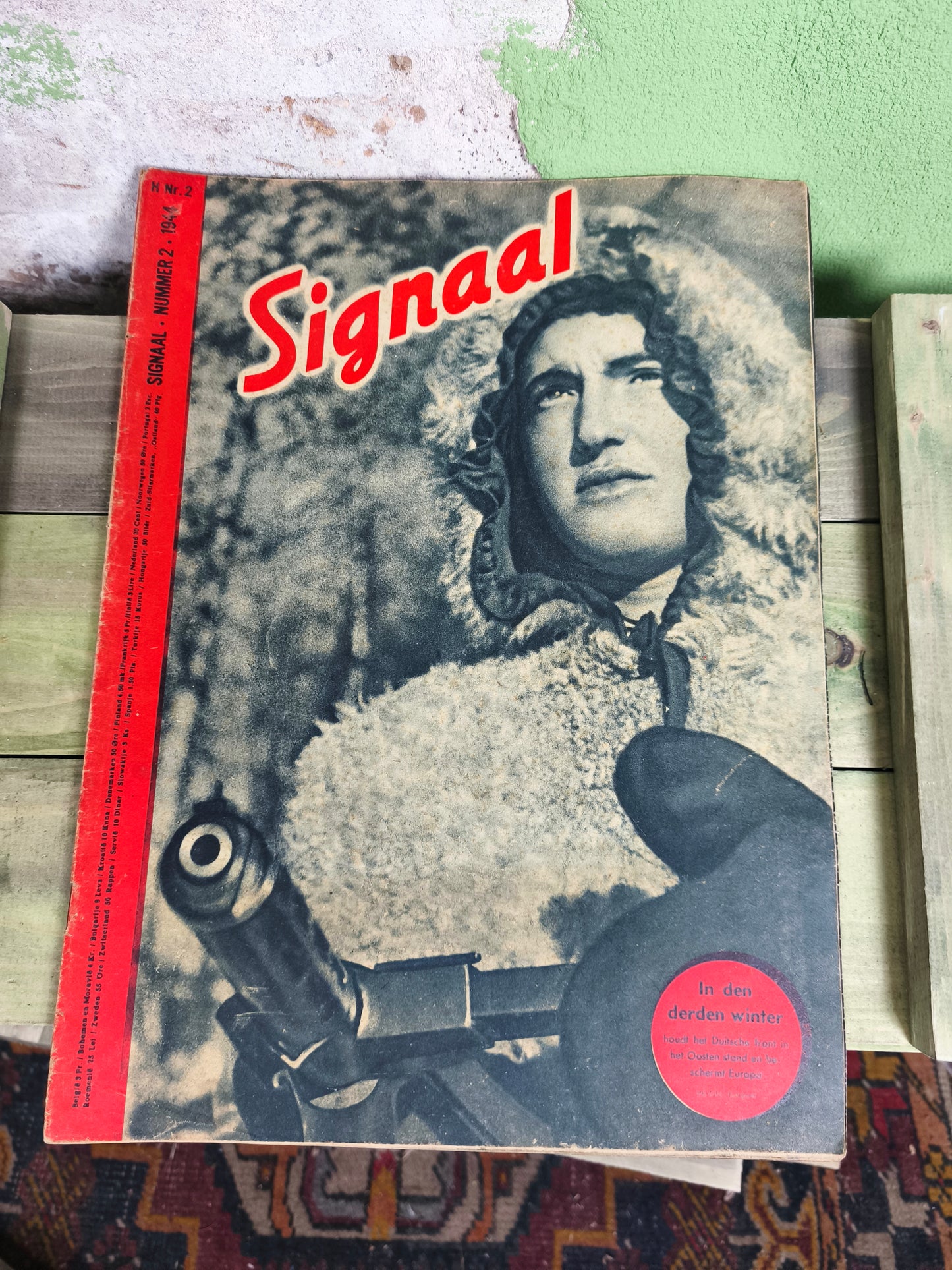 WW2 Wehrmacht Propaganda Magazine "Signal" (French, Dutch, Belgian)