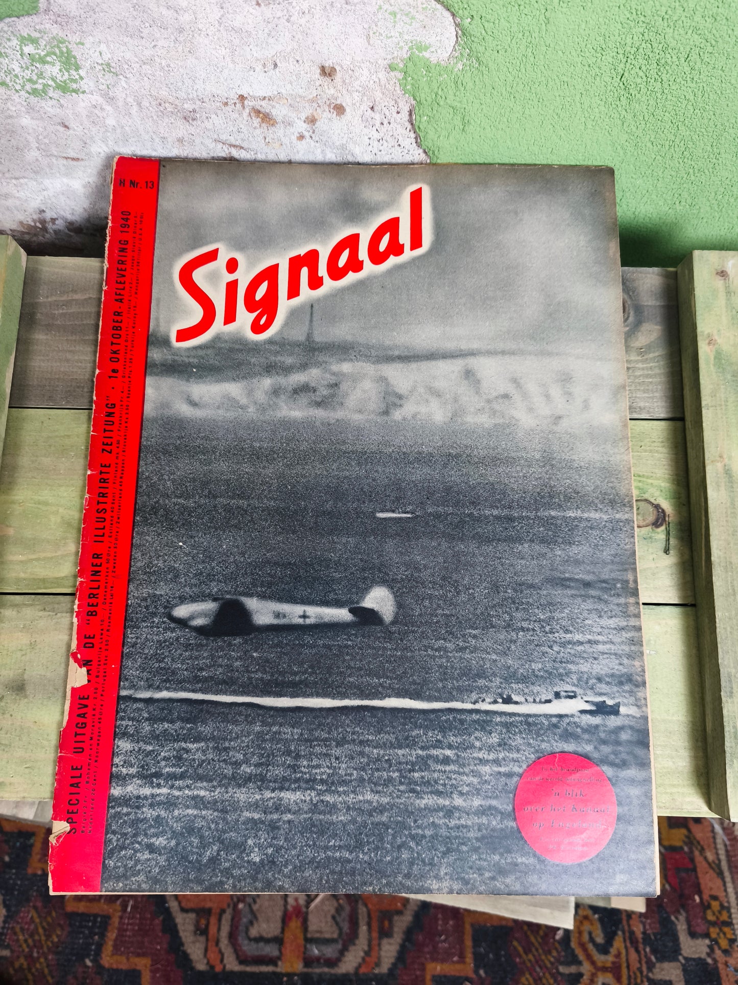 WW2 Wehrmacht Propaganda Magazine "Signal" (French, Dutch, Belgian)