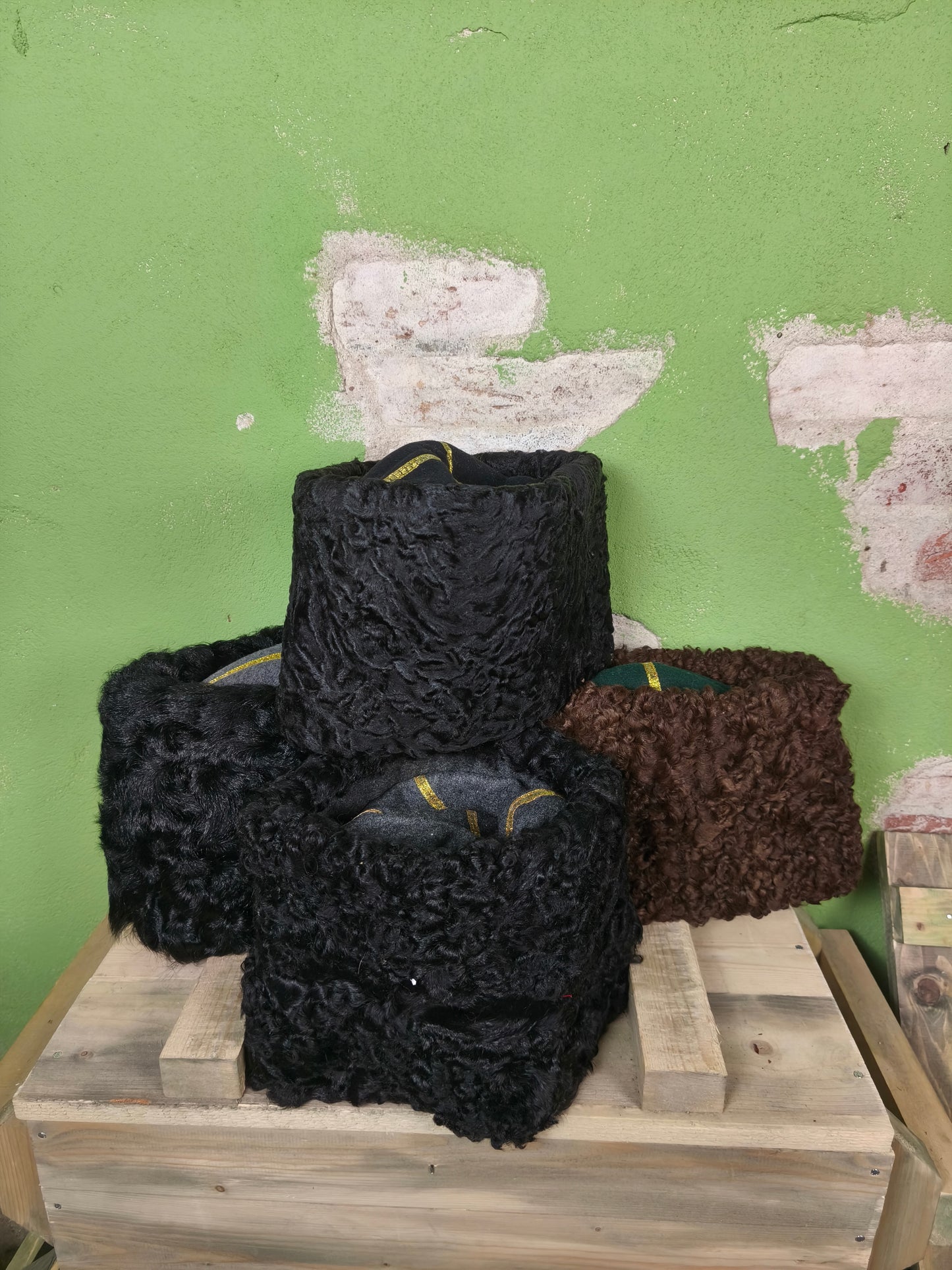 Kubanka Astrakhan Fur Papacha