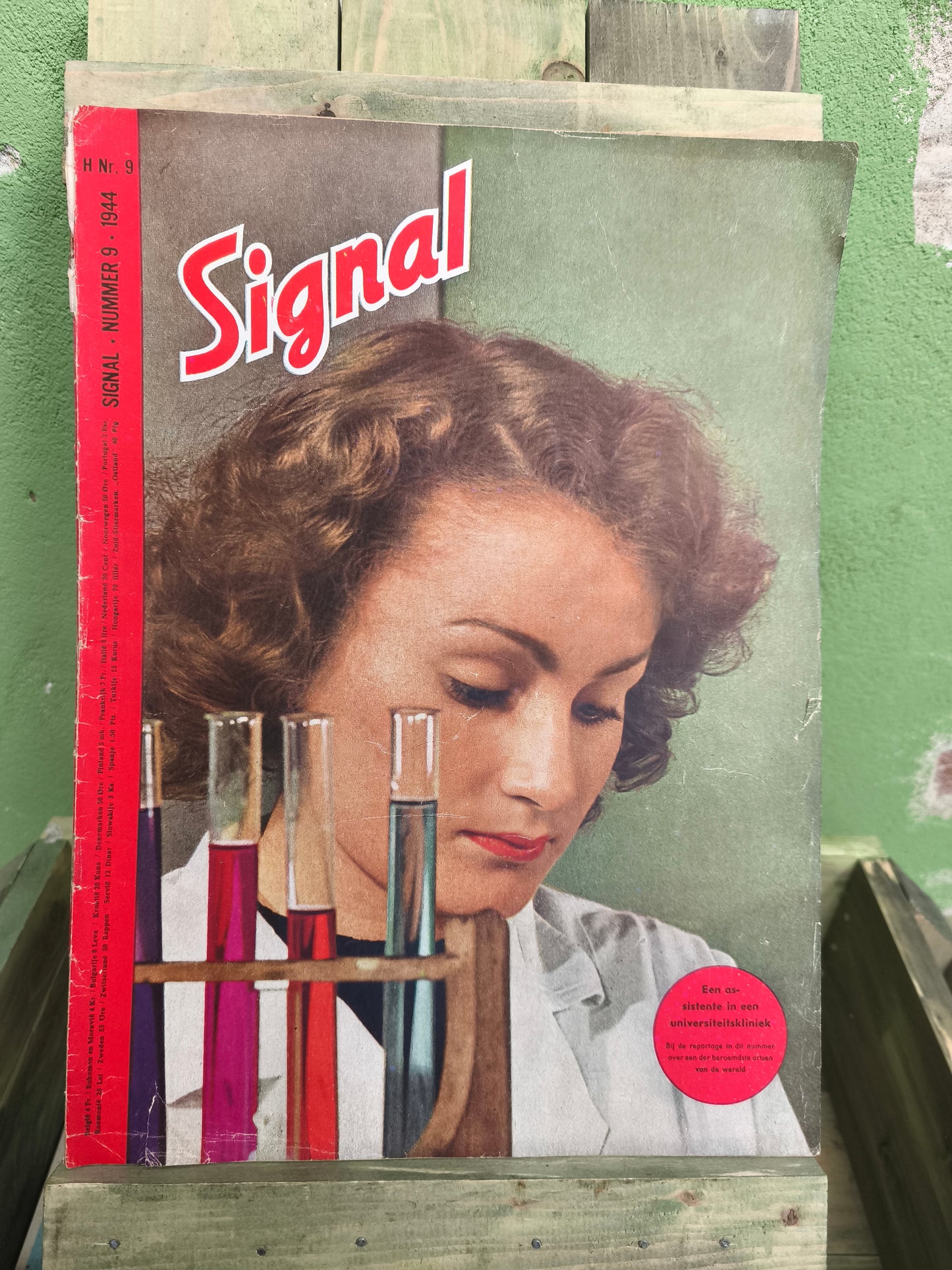 WW2 Wehrmacht Propaganda Magazine "Signal" (French, Dutch, Belgian)
