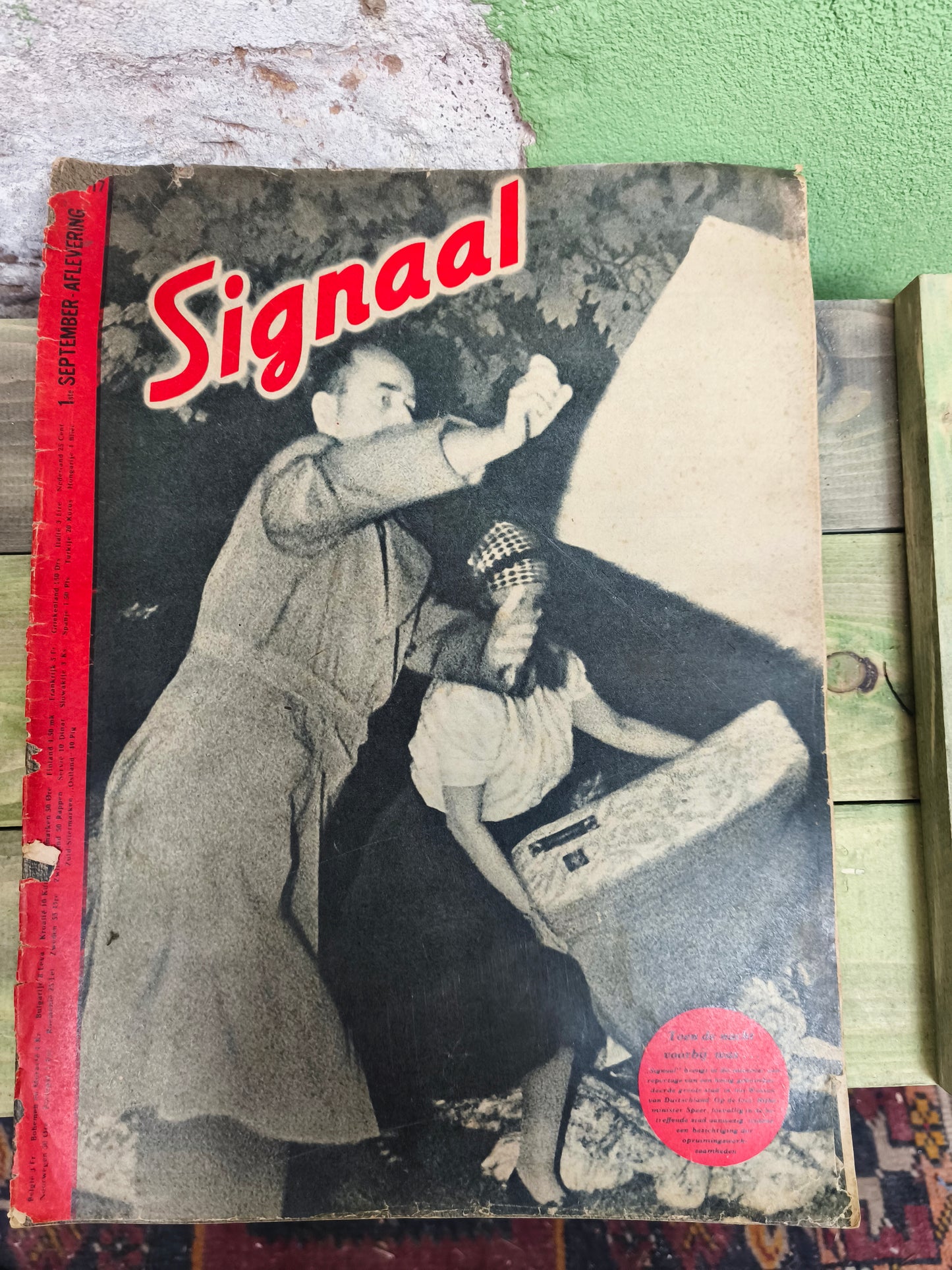 WW2 Wehrmacht Propaganda Magazine "Signal" (French, Dutch, Belgian)